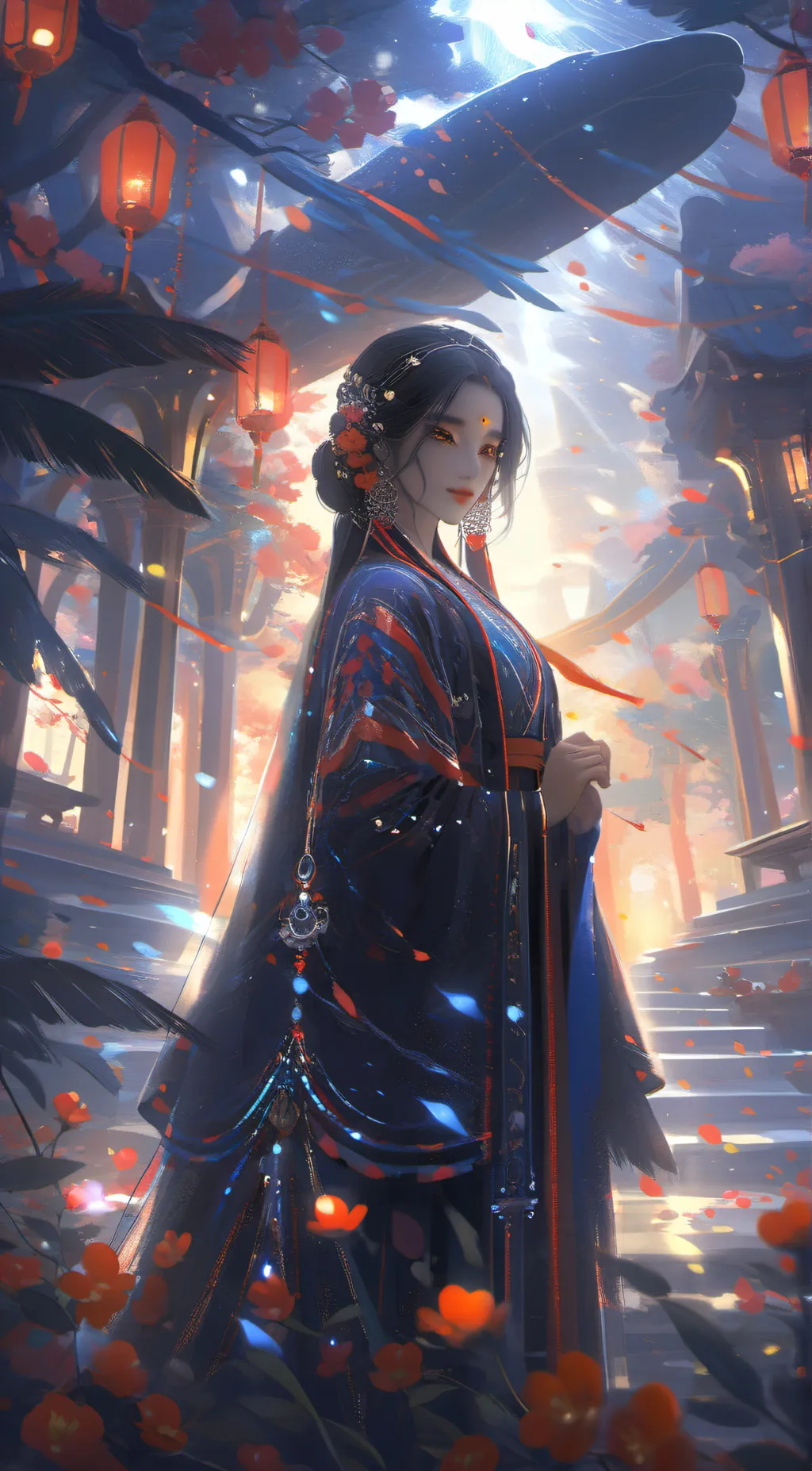 ai character: misaki background