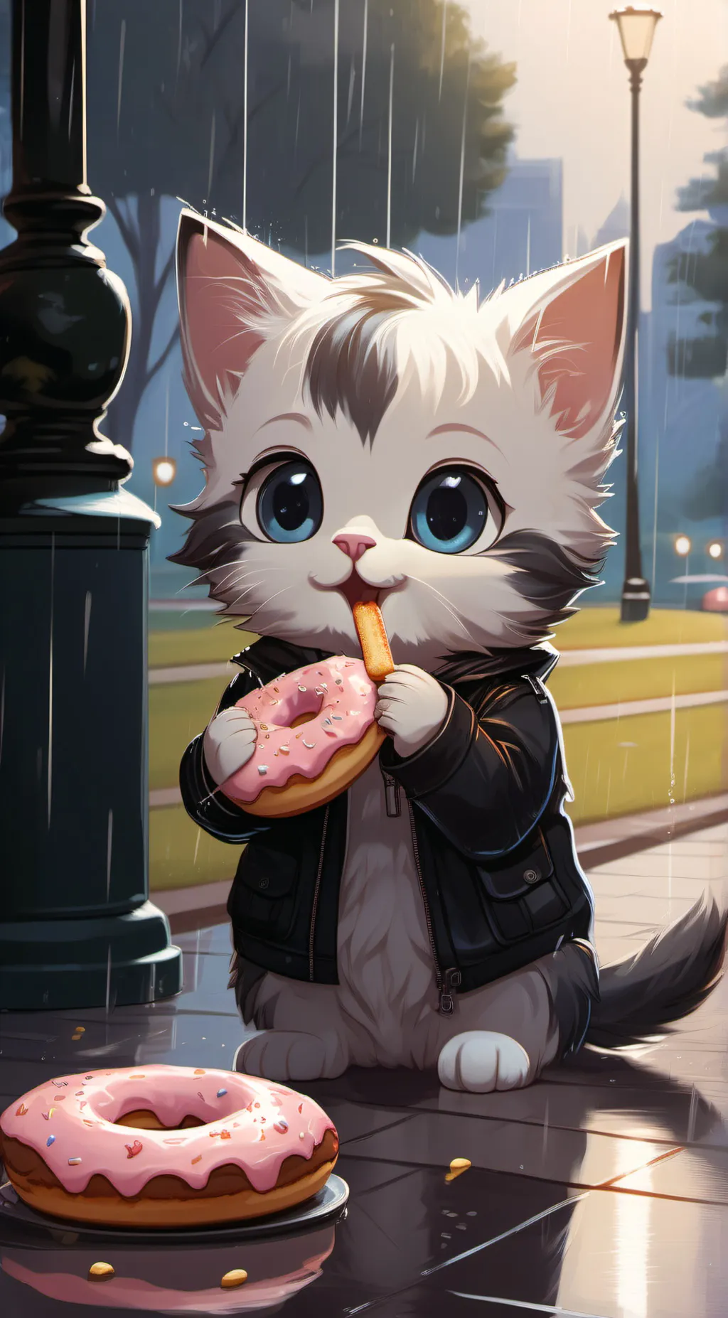 ai character: Jelly bean background