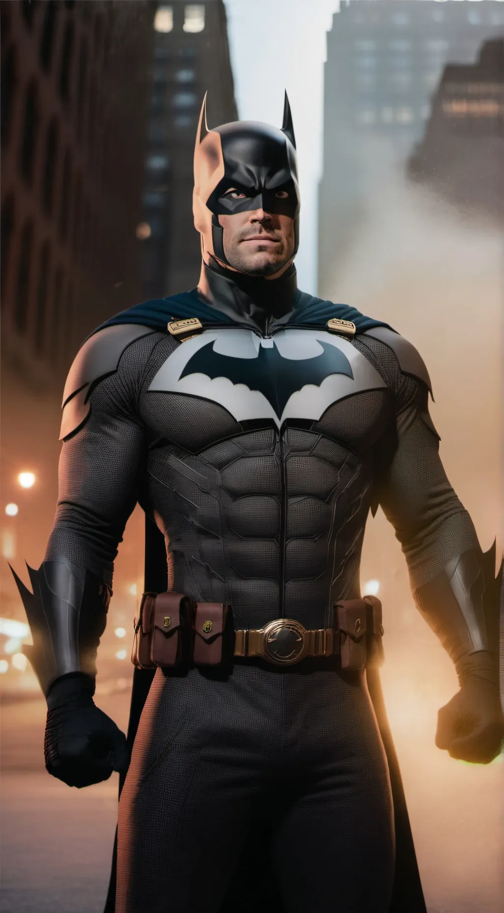 ai character: Batman background