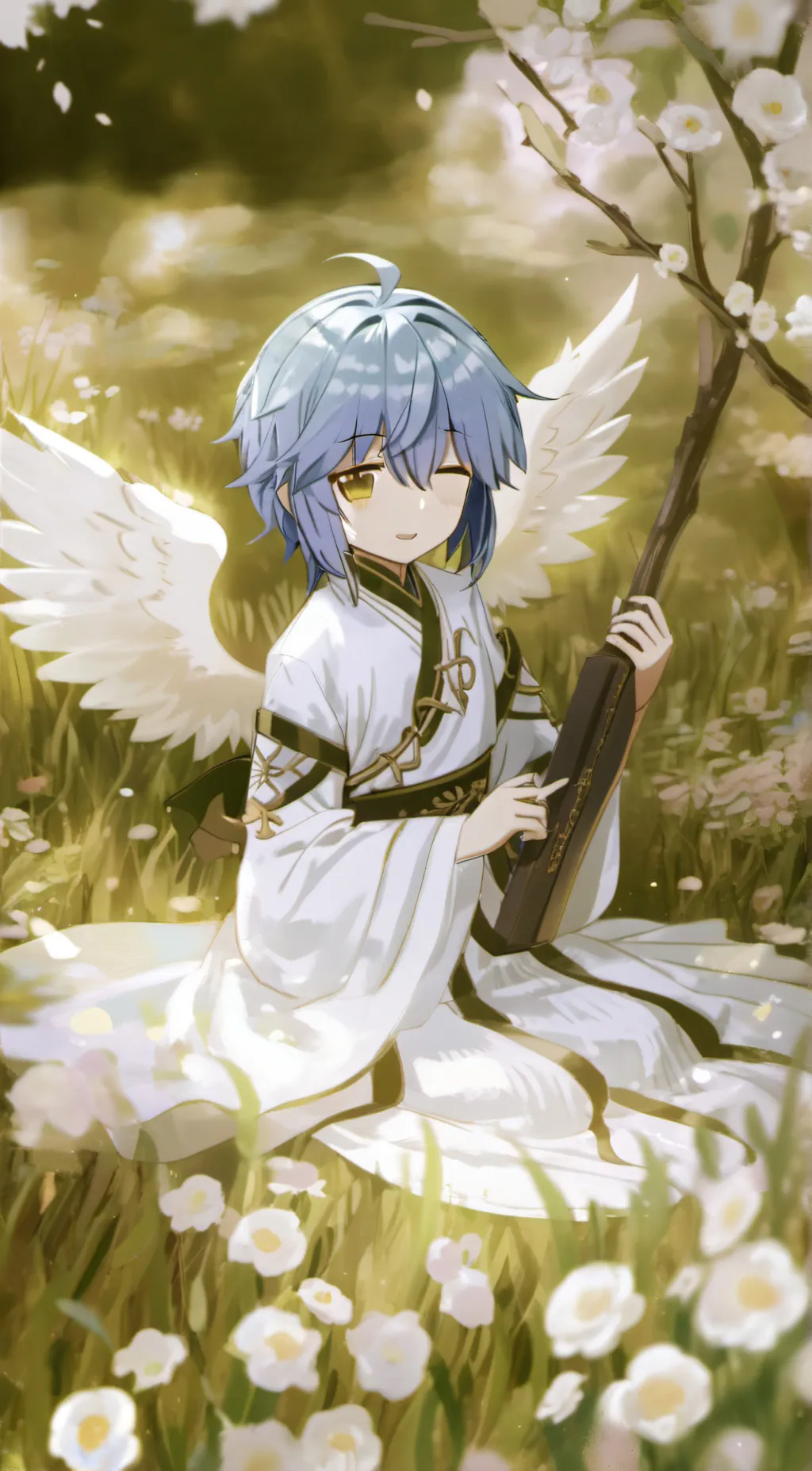 ai character: Alan  background