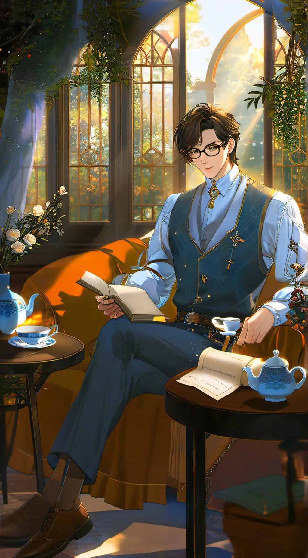 ai character: Midas background