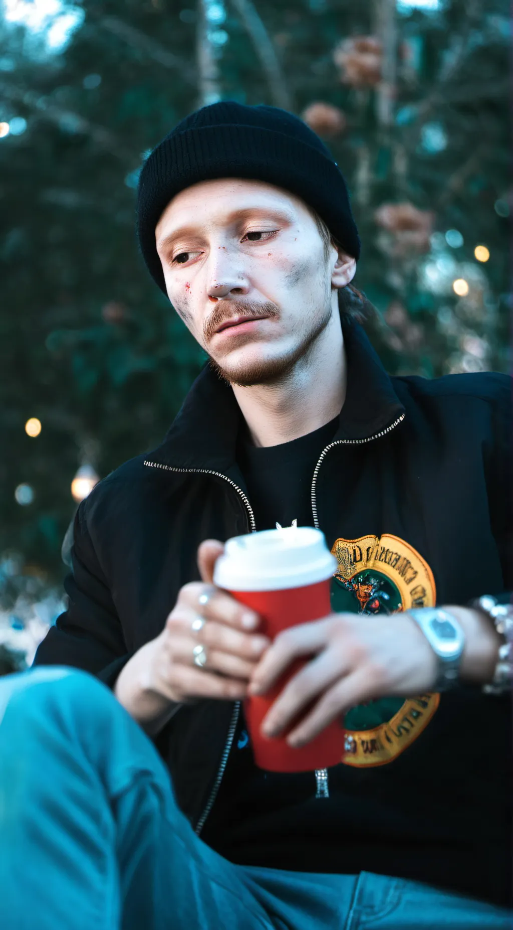 ai character: Uncle Dmitry  background