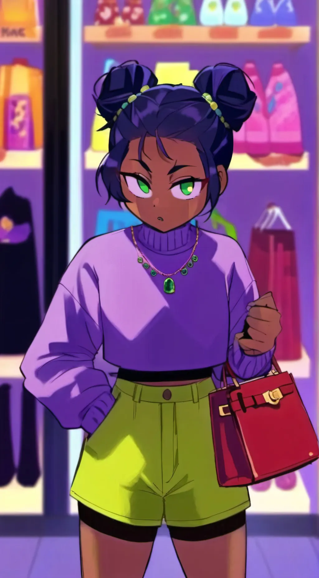 ai character: Alesha background