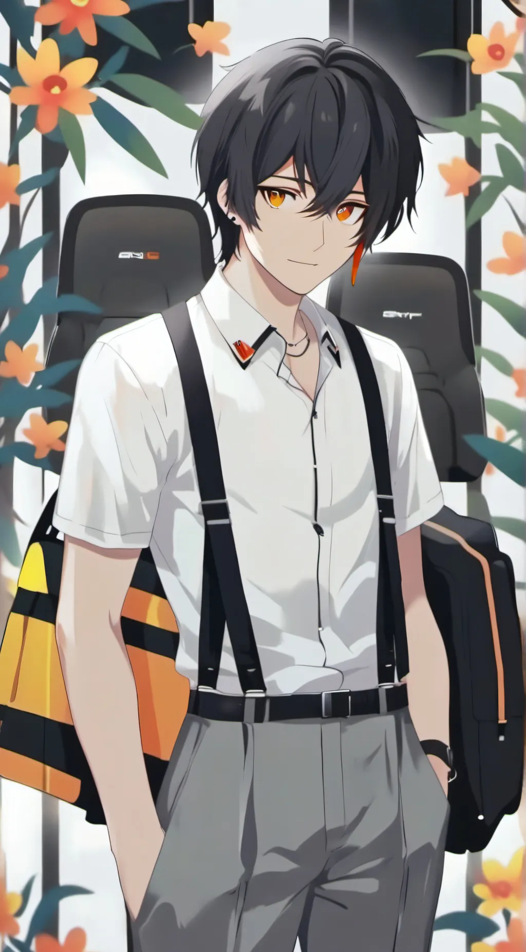 ai character: Mac background