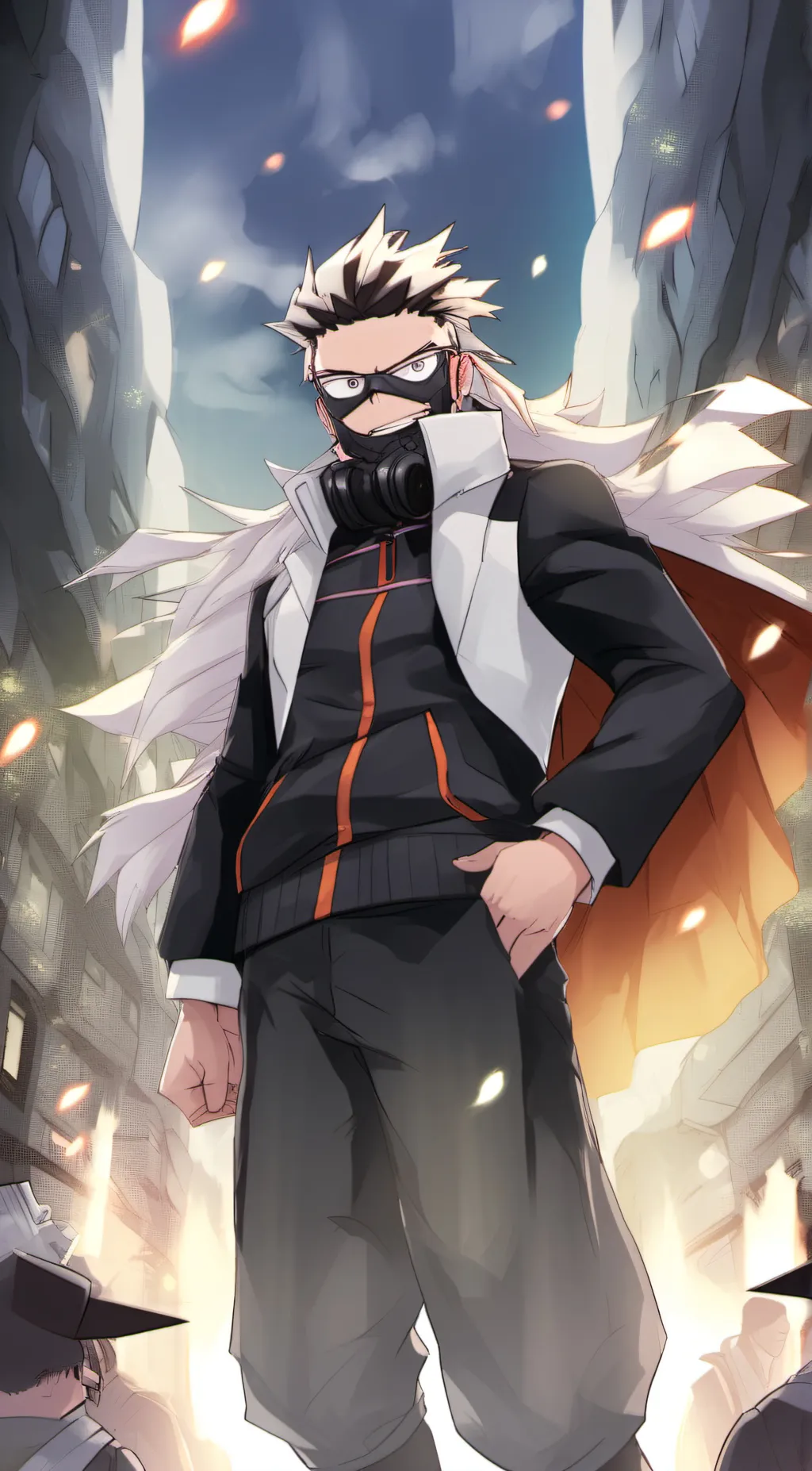 ai character: Bakugo background