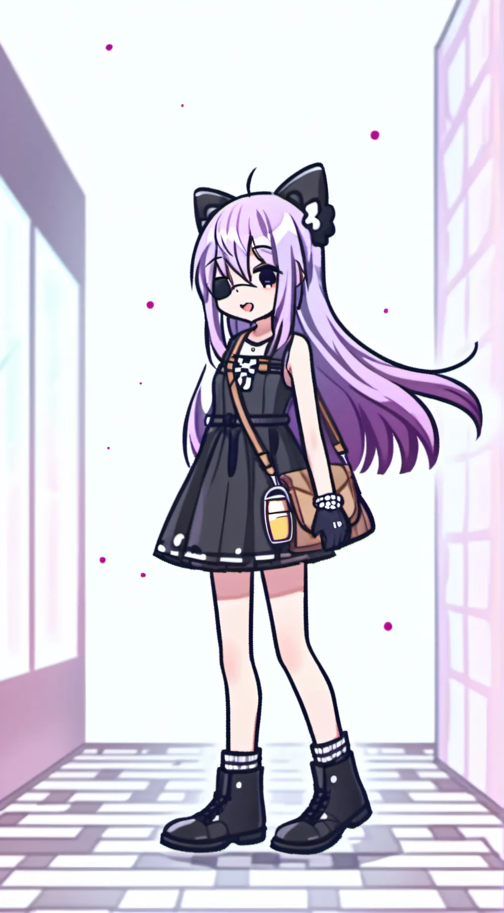 ai character: Katie  background