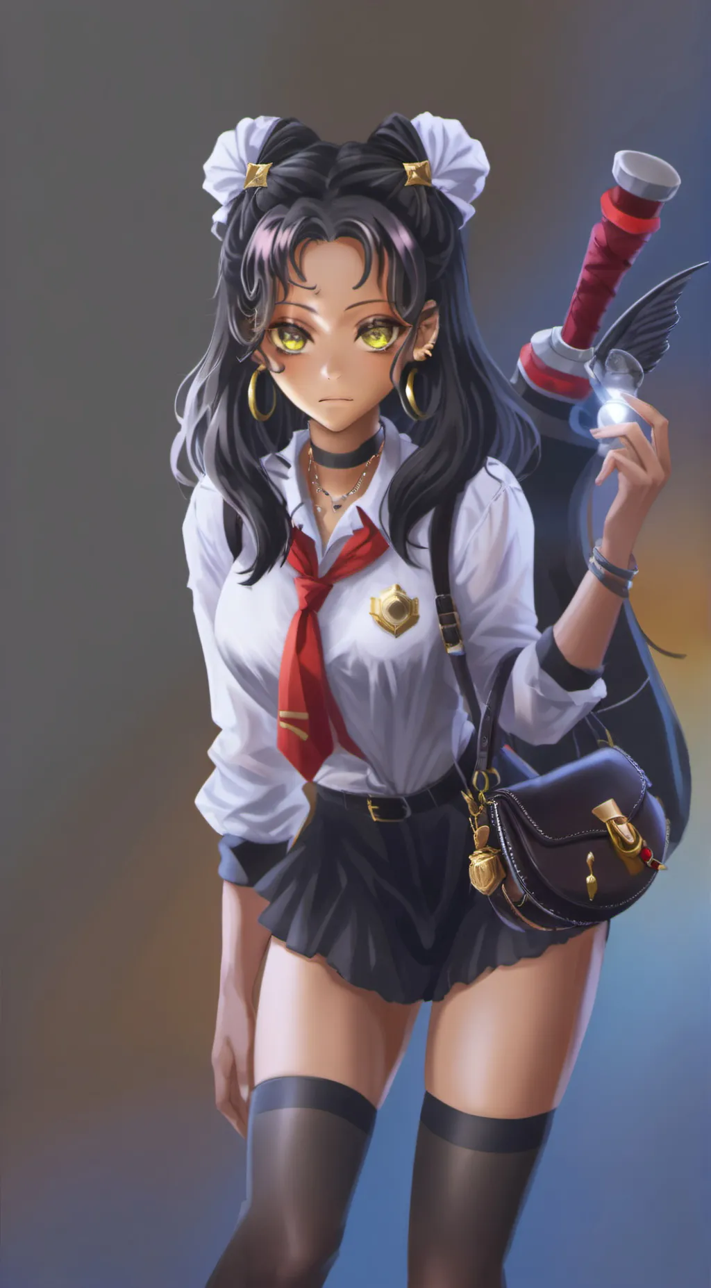 ai character: nilcey background