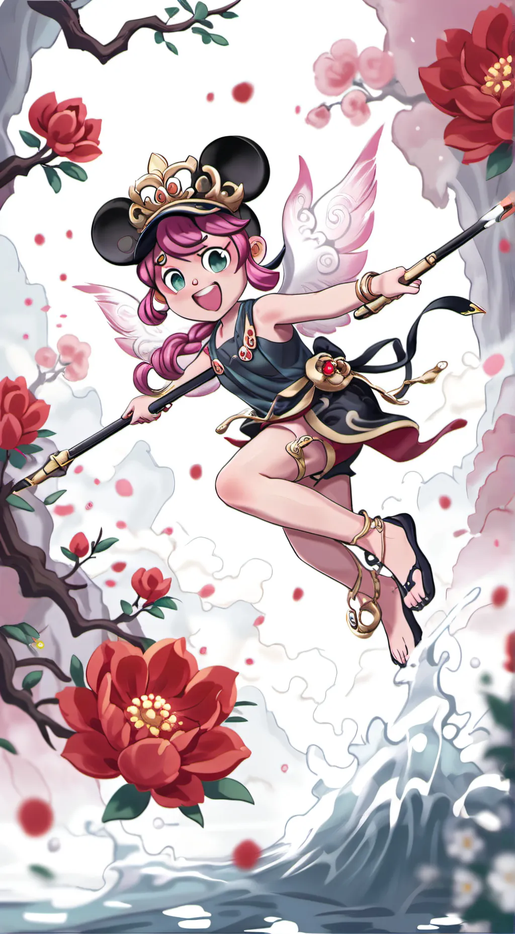 ai character: poppy  background