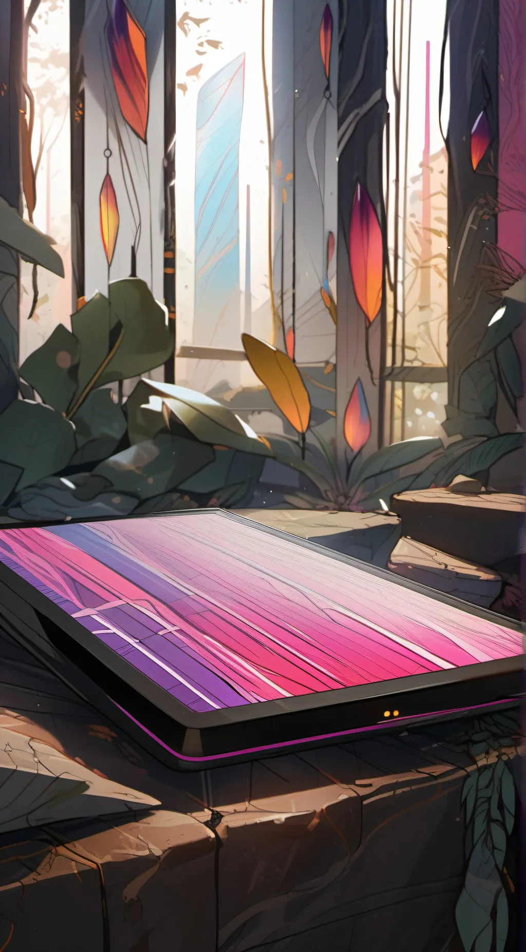 ai character: Blu background