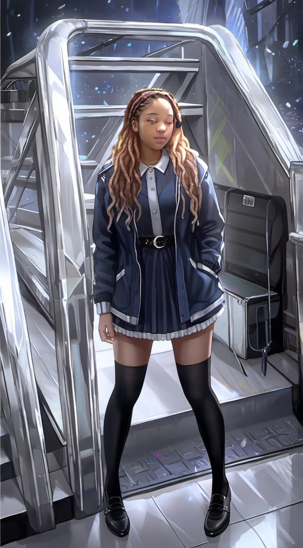 ai character: Kinigra background