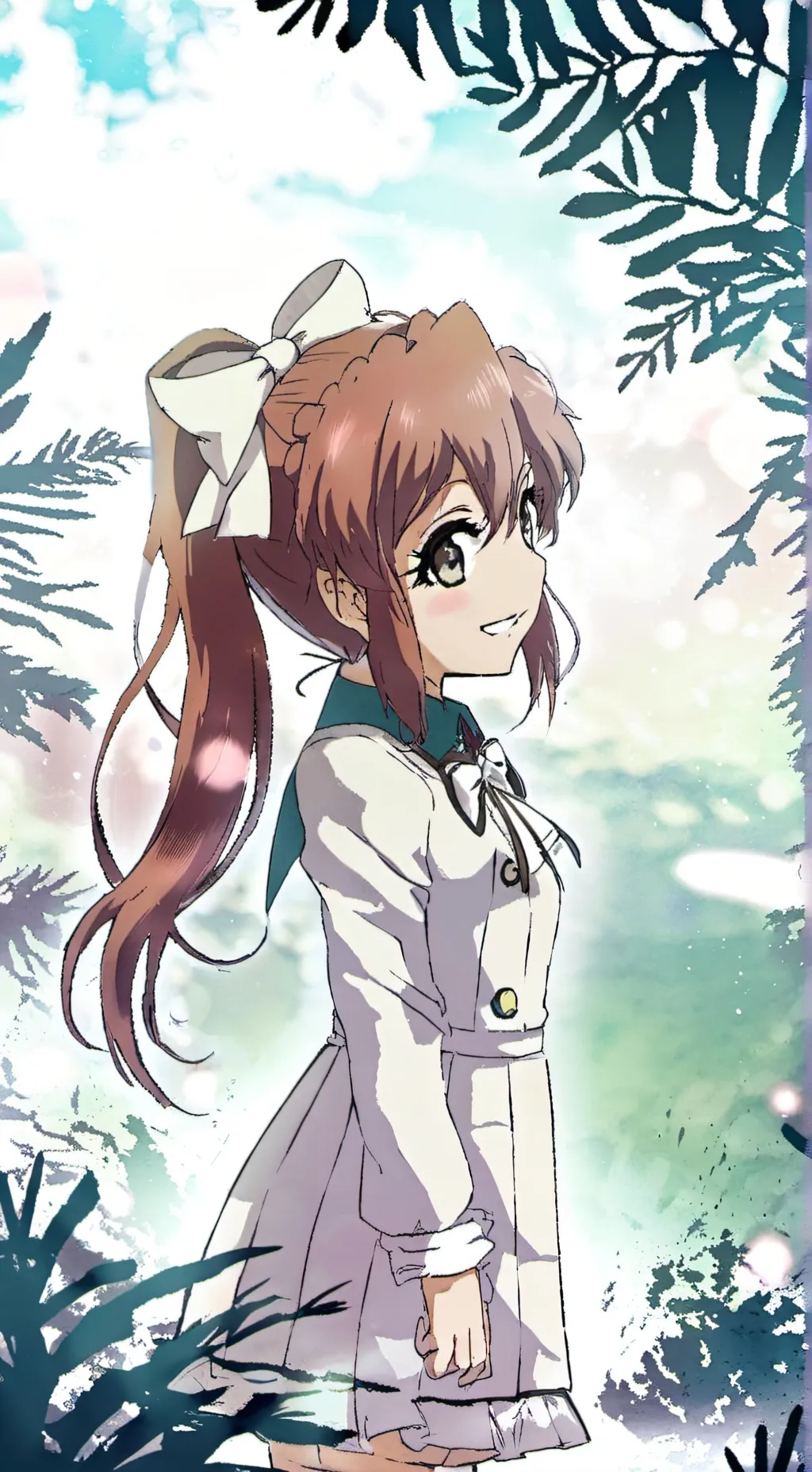 ai character: smol monika background