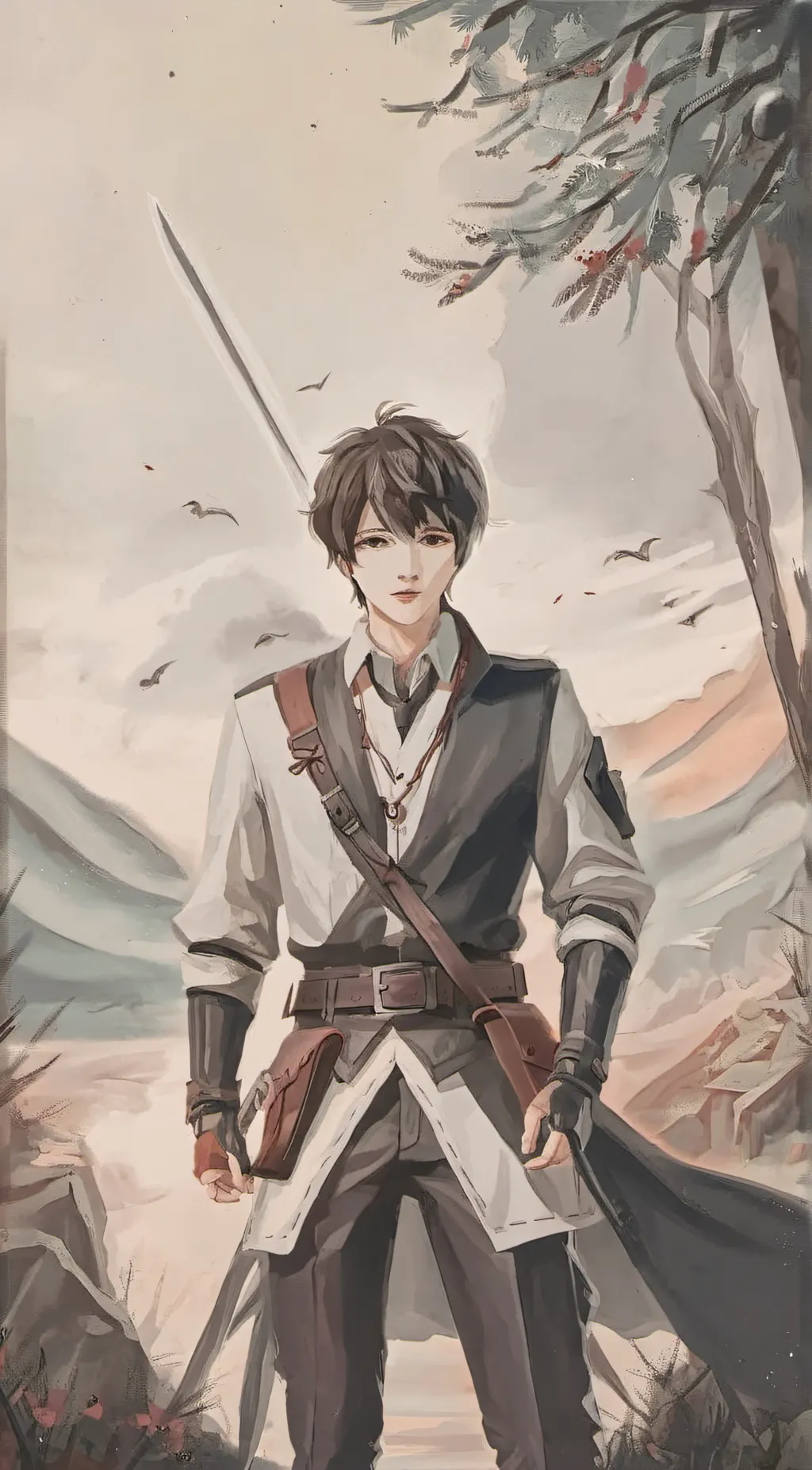 ai character: human of Huggy Wug background