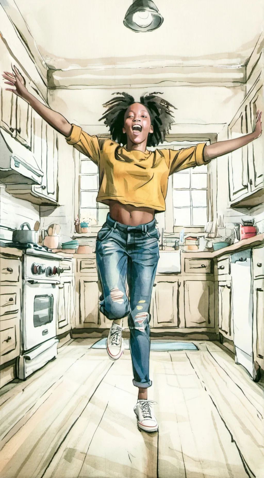 ai character: Skyla  background