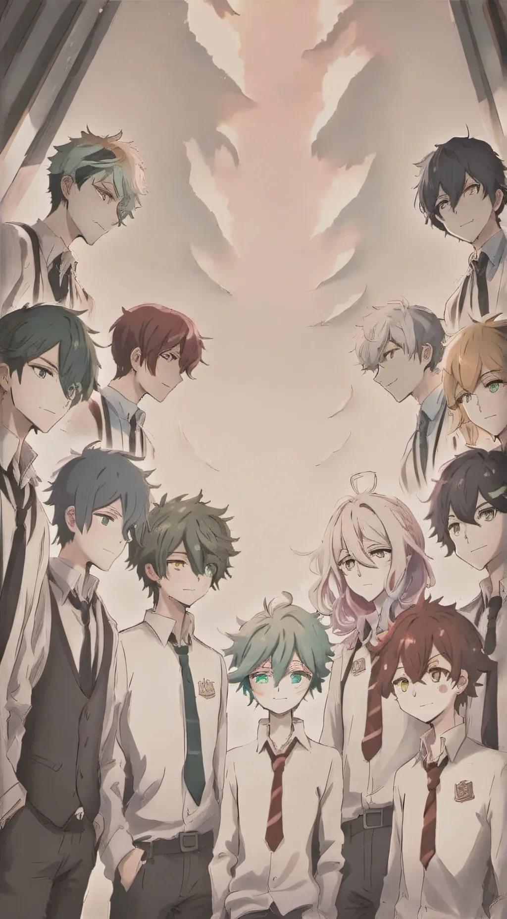 ai character: Mha background