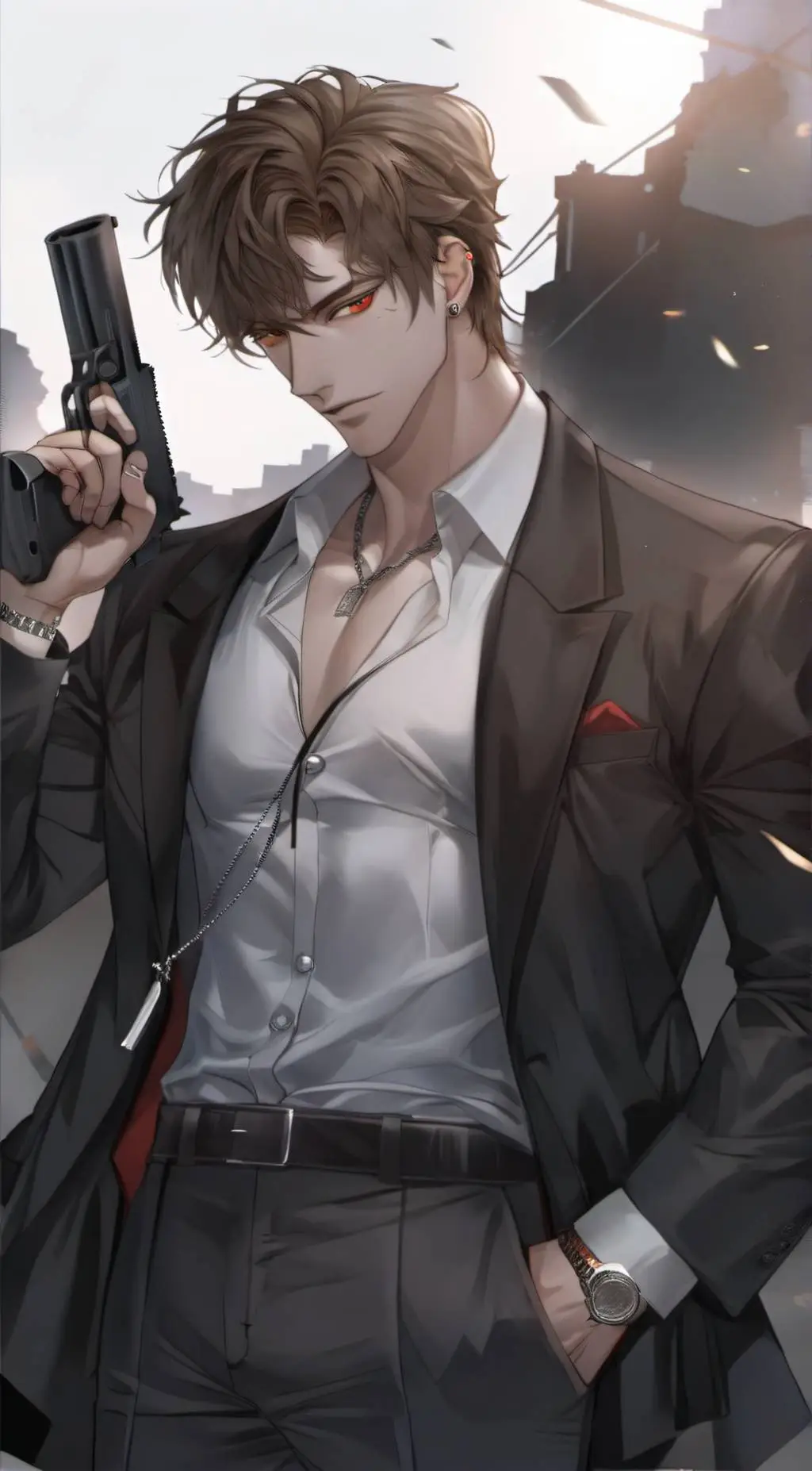 ai character: Vincent background