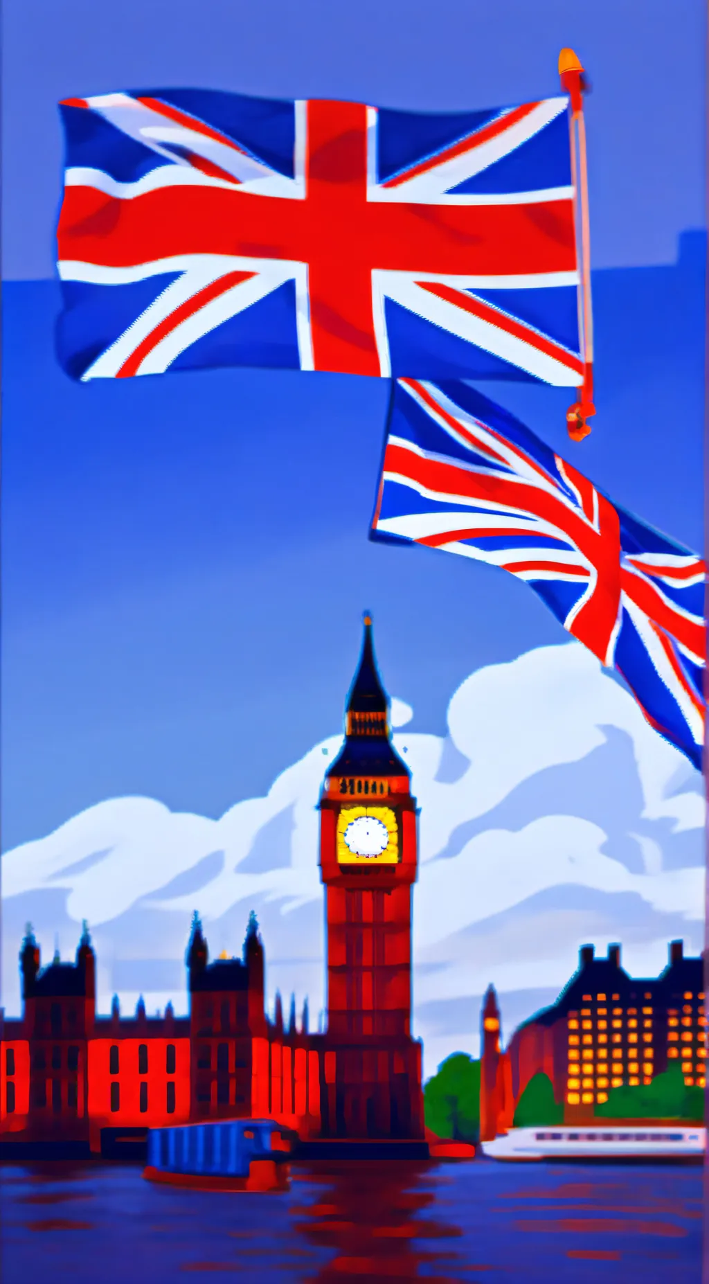 ai character: Waldo Rebel Flag background