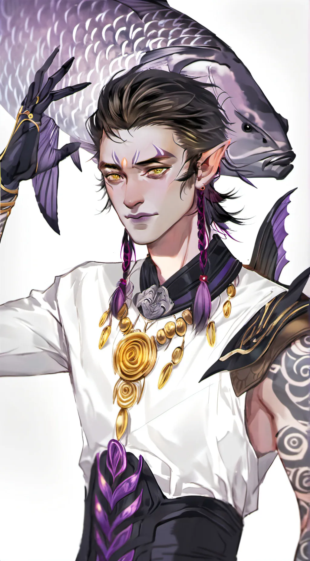 ai character: Eraquairen background