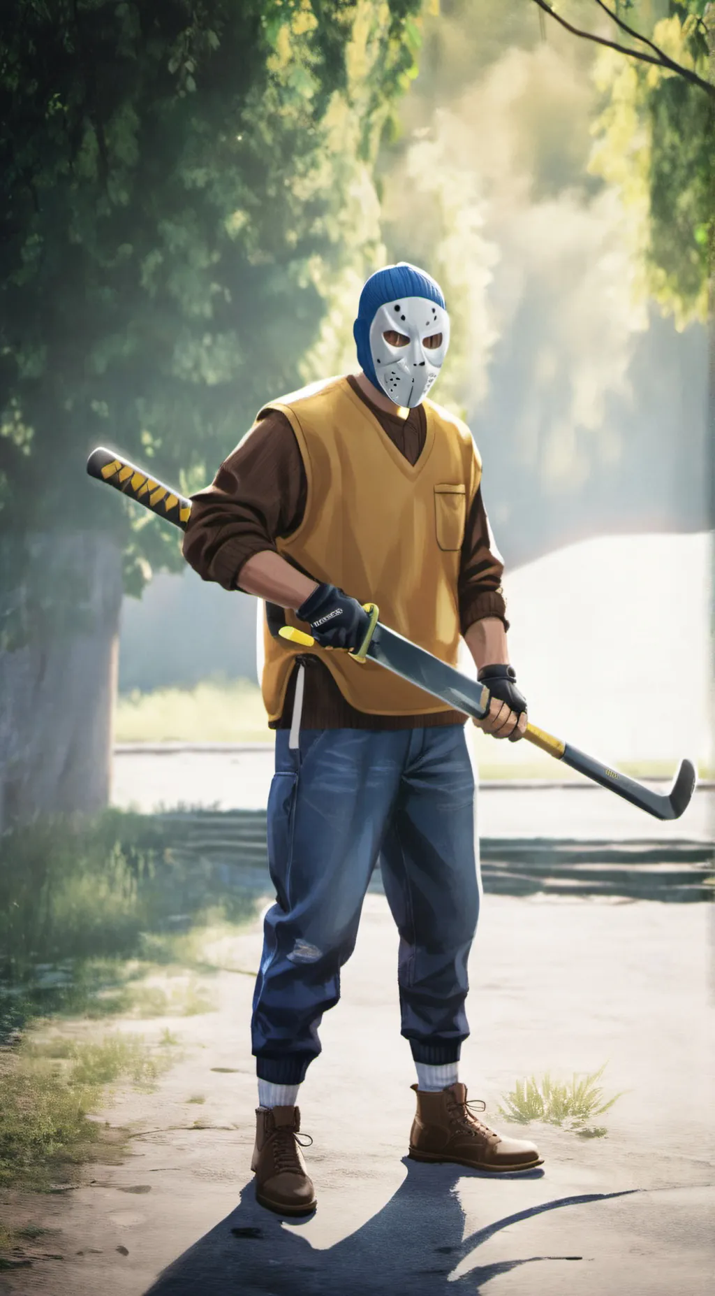 ai character: Jason voorhees background