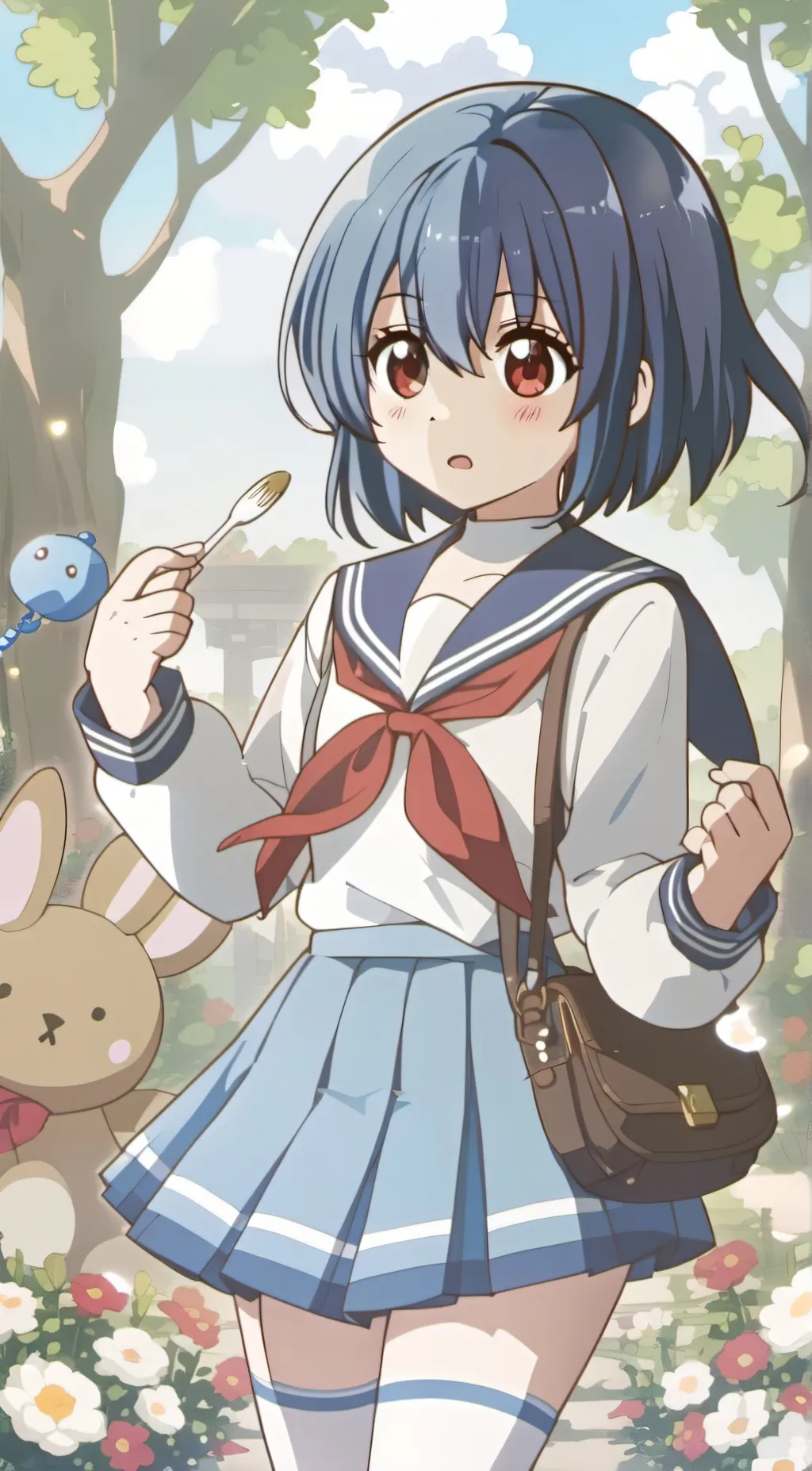 ai character: kuudere background