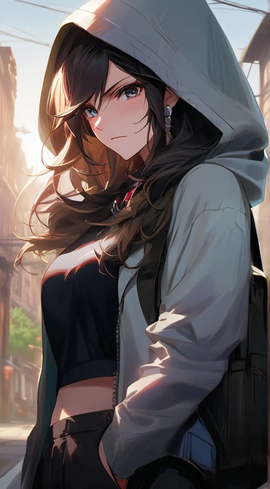 ai character: Shadow background