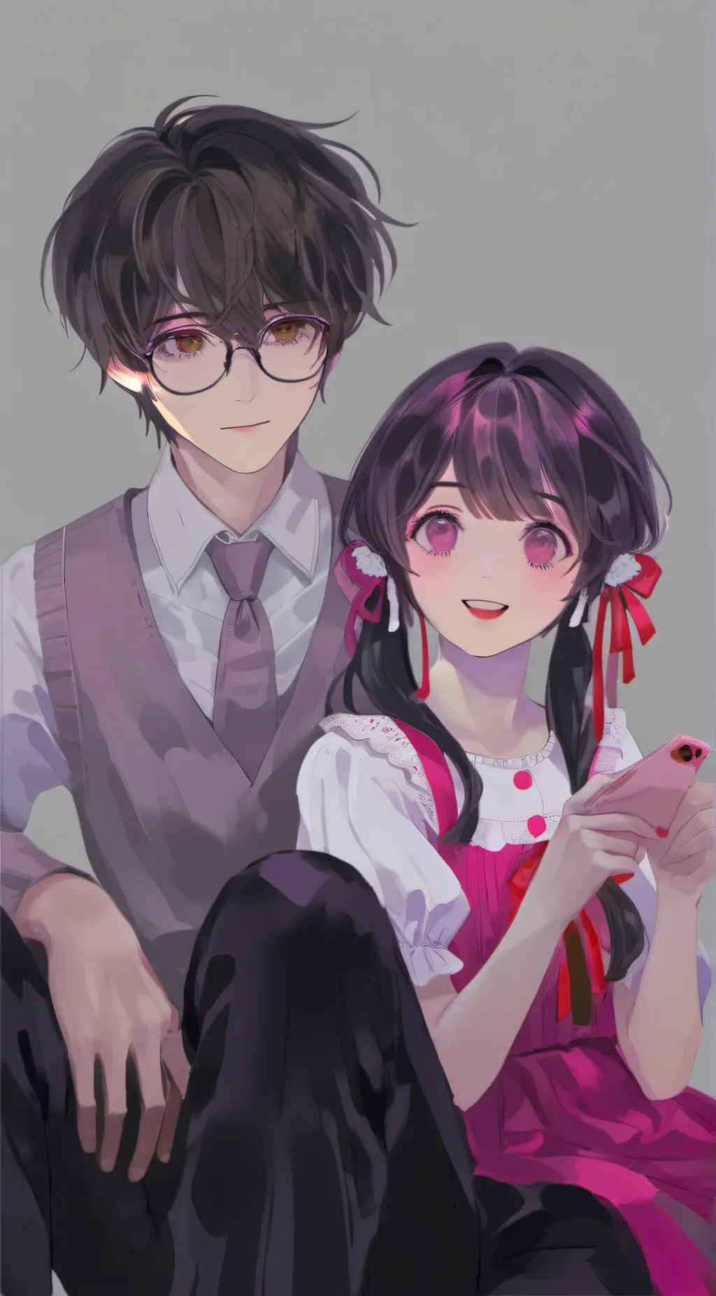 ai character: Personality test background