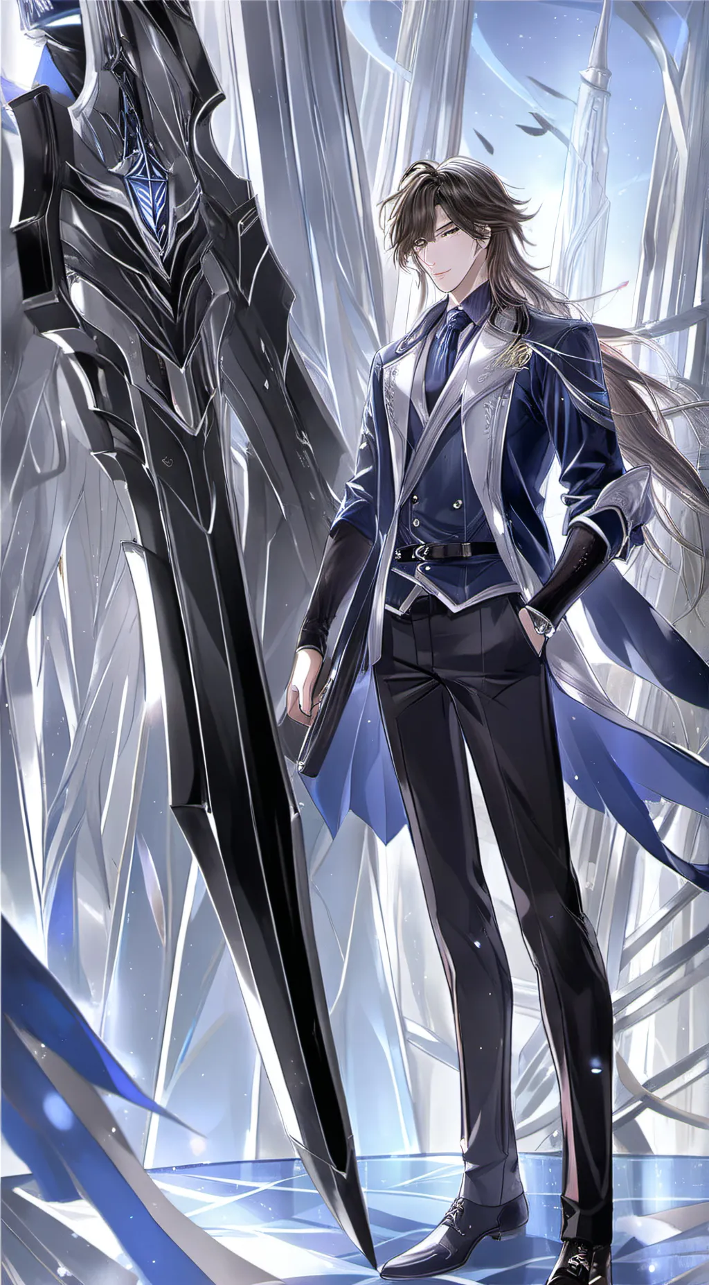 ai character: zack background