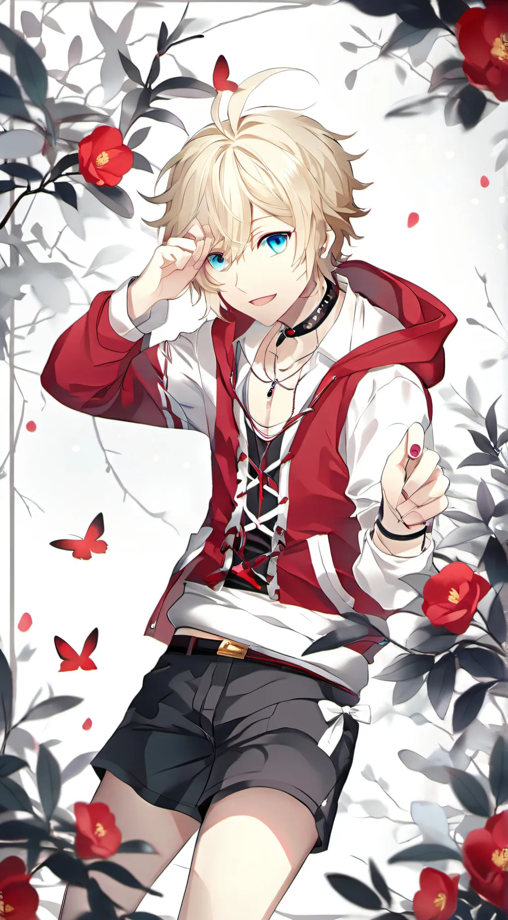 ai character: Alexander <3 background