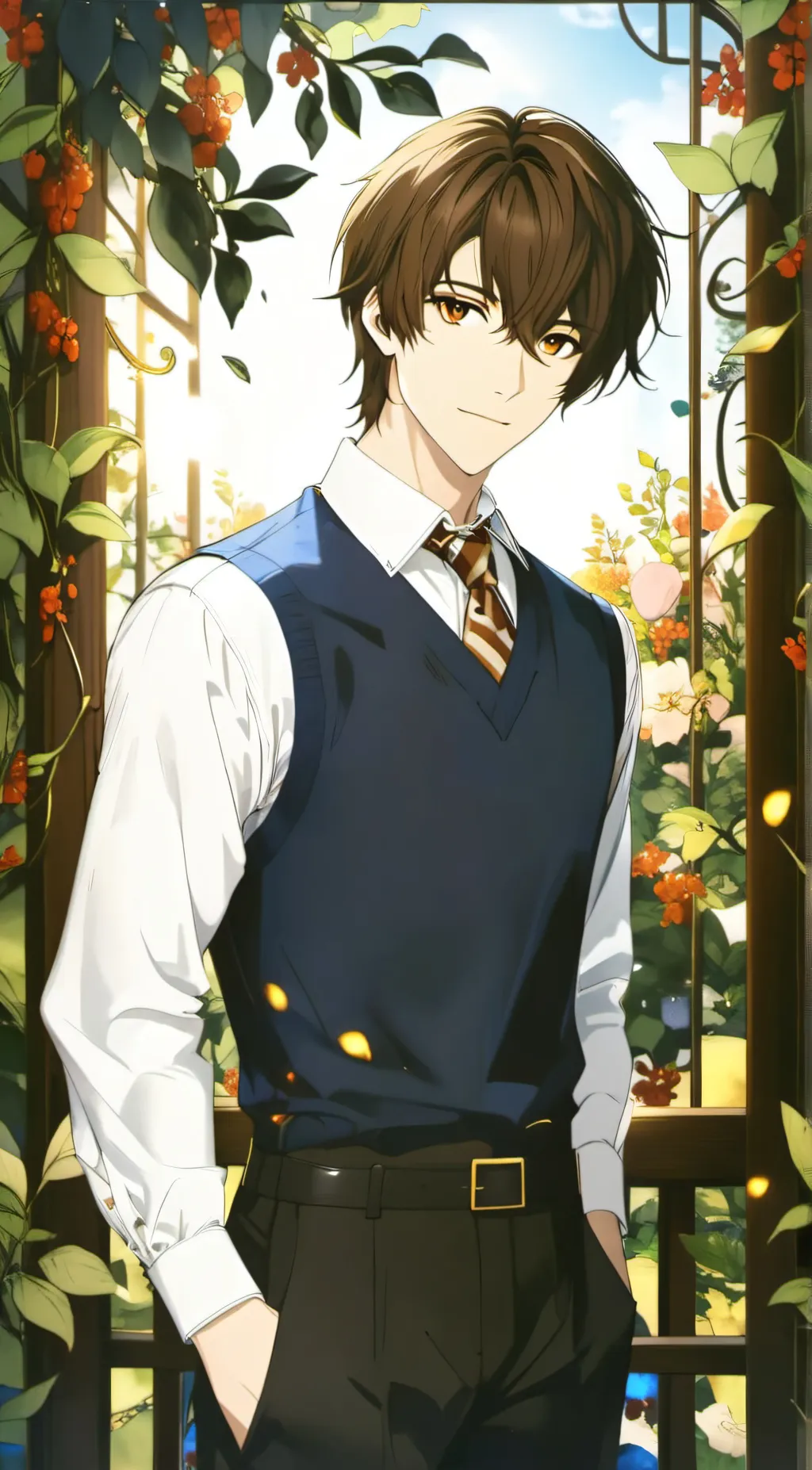 ai character: Brandon Roberts background