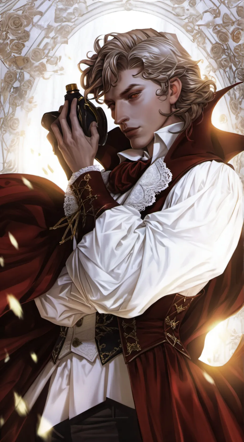 ai character: 🩸Alaric🩸 background