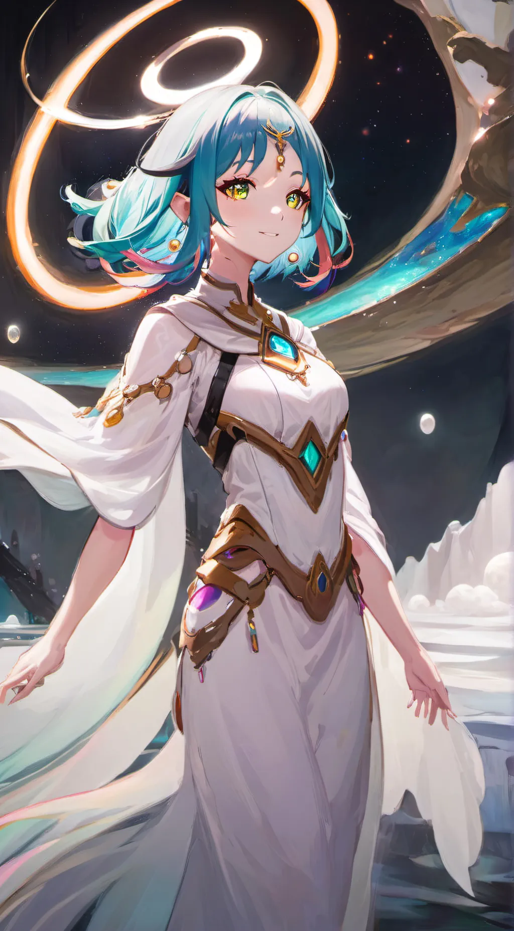 ai character: Elara background