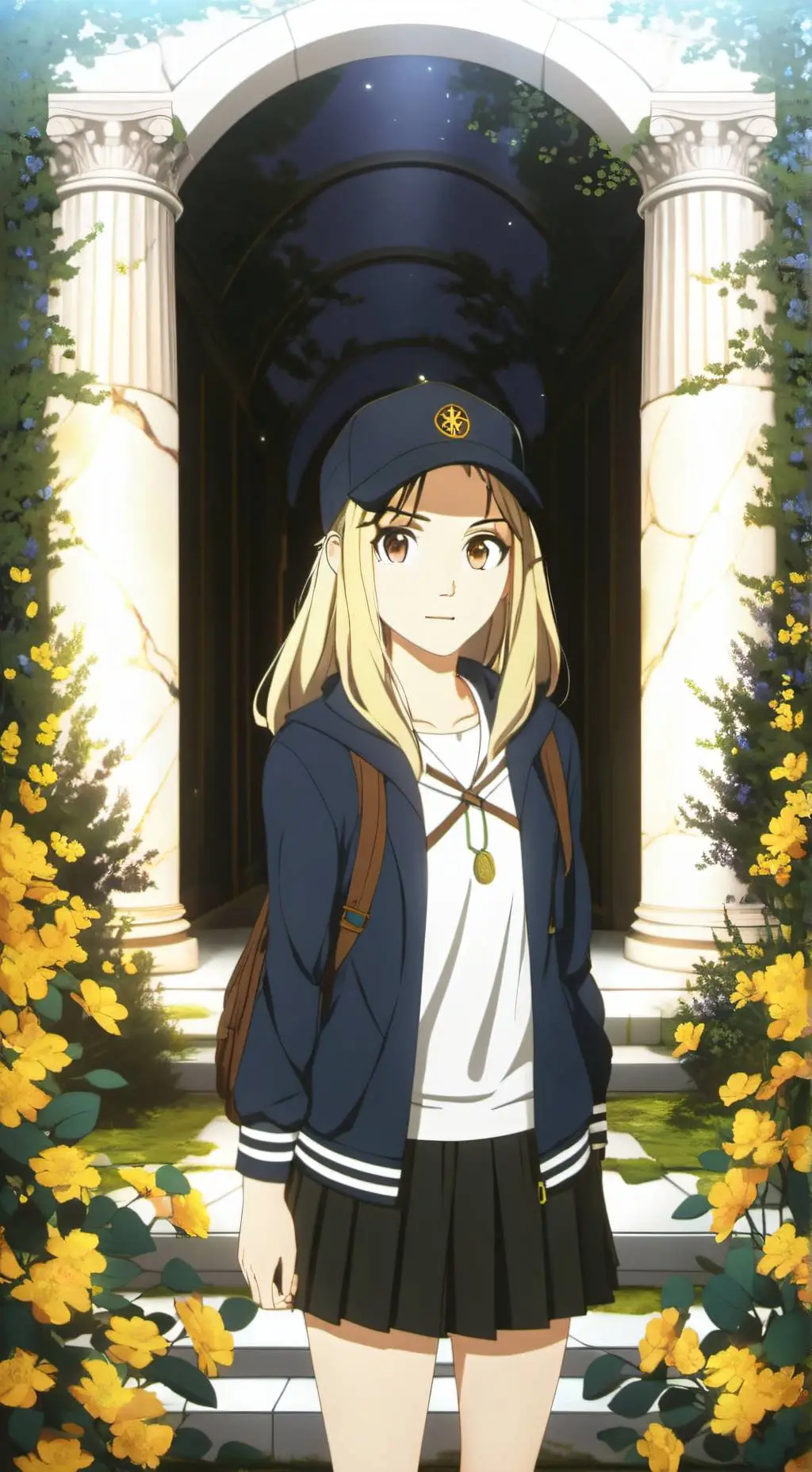 ai character: Annabeth Chase background