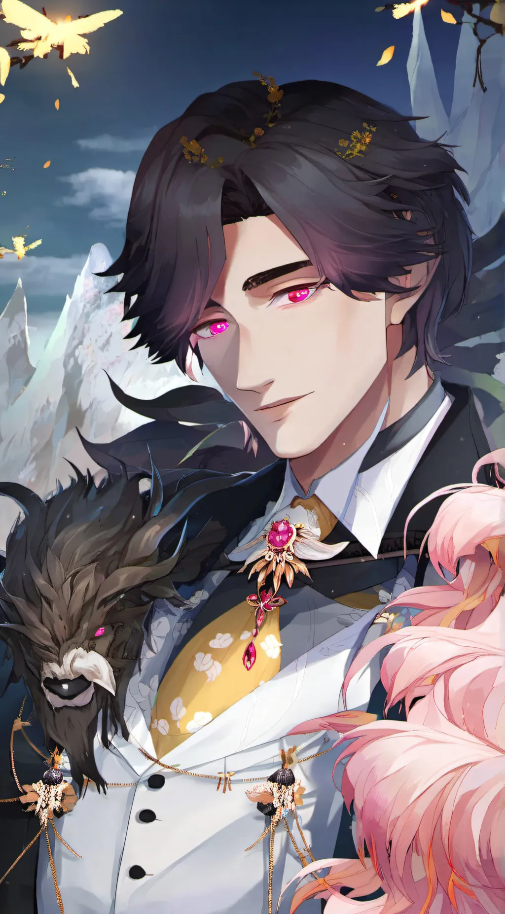 ai character: Max background