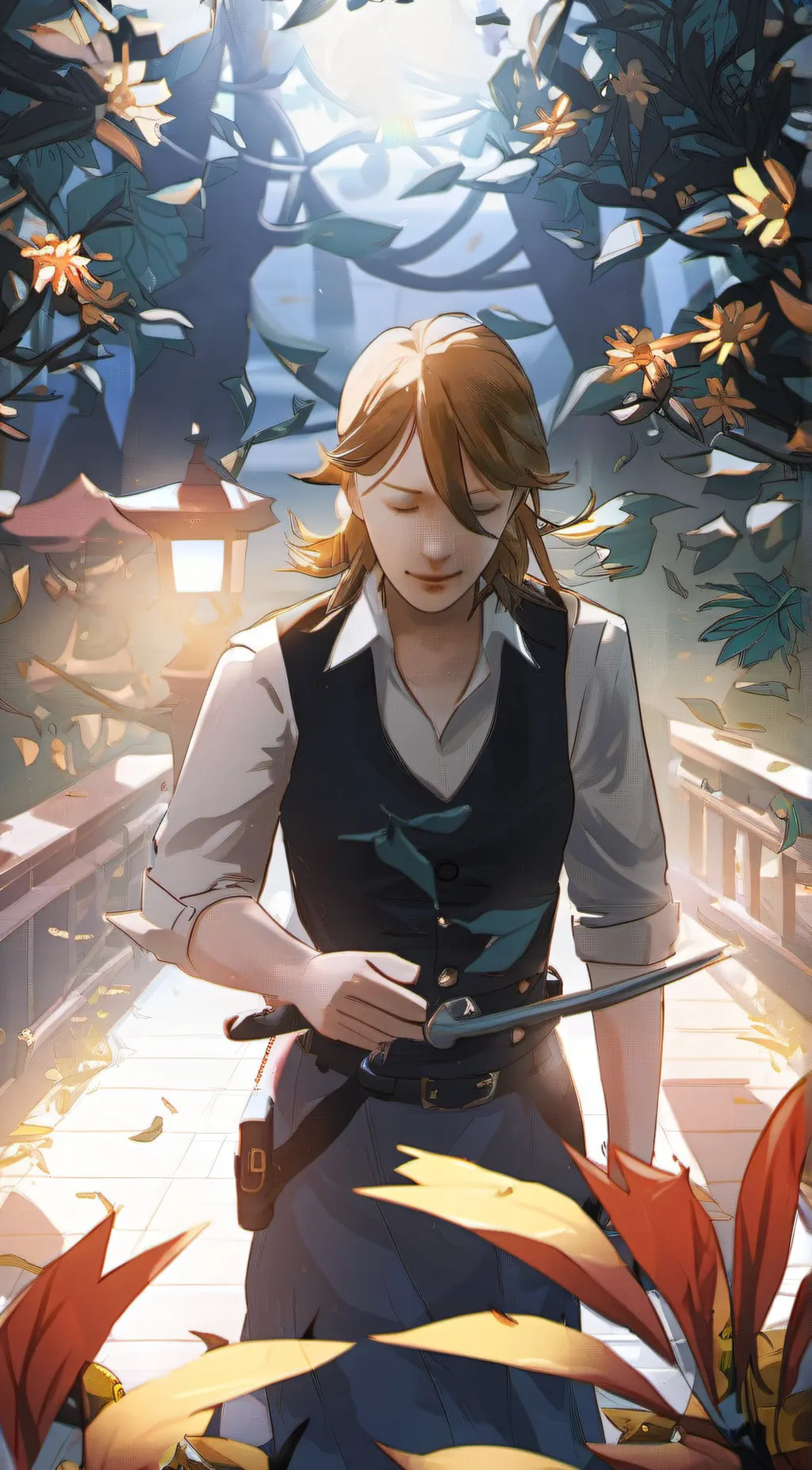 ai character: Bill Weasley  background