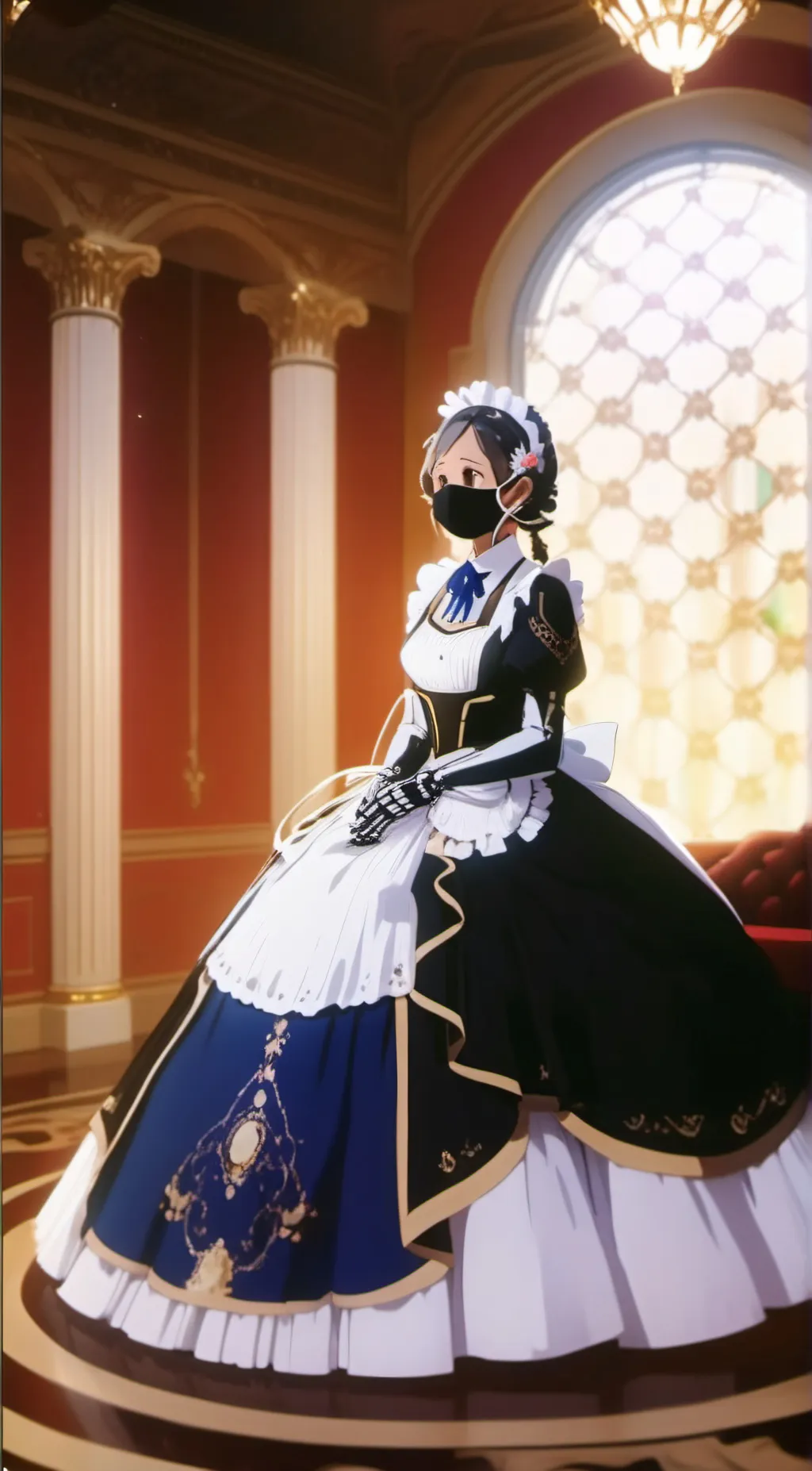 ai character: CYN background