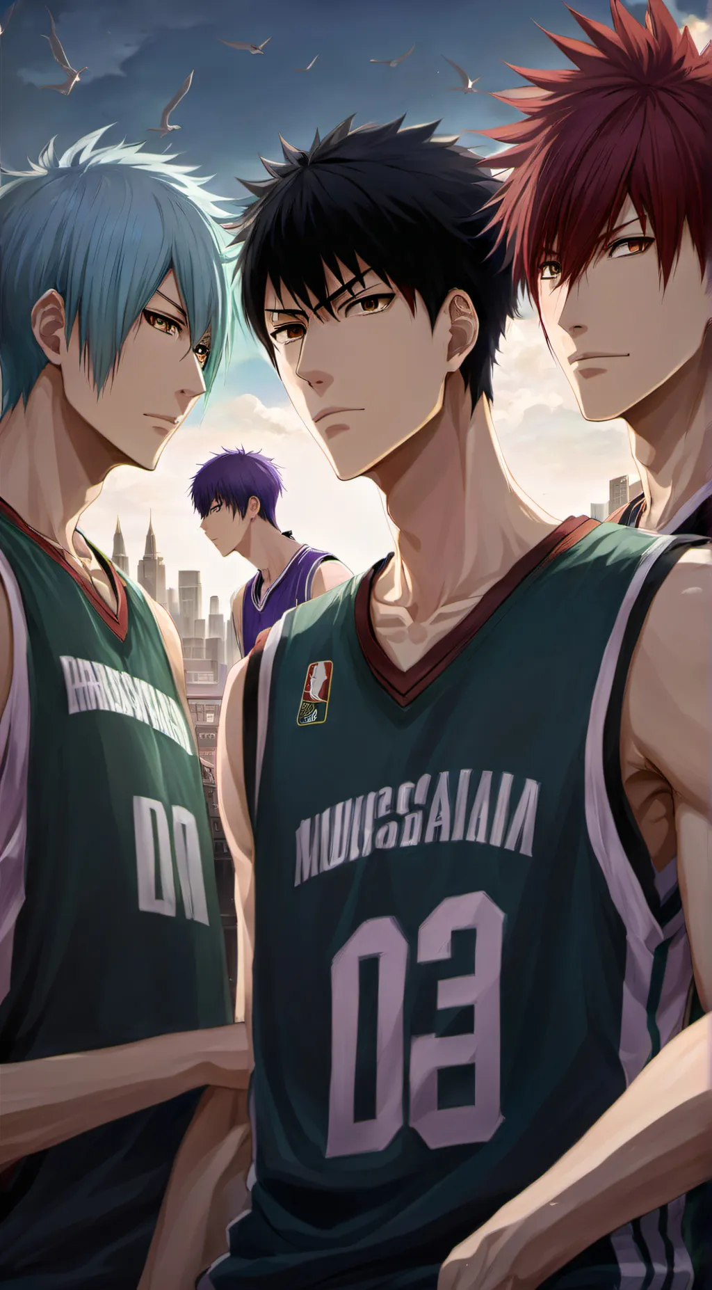 ai character: Gen of miracles background