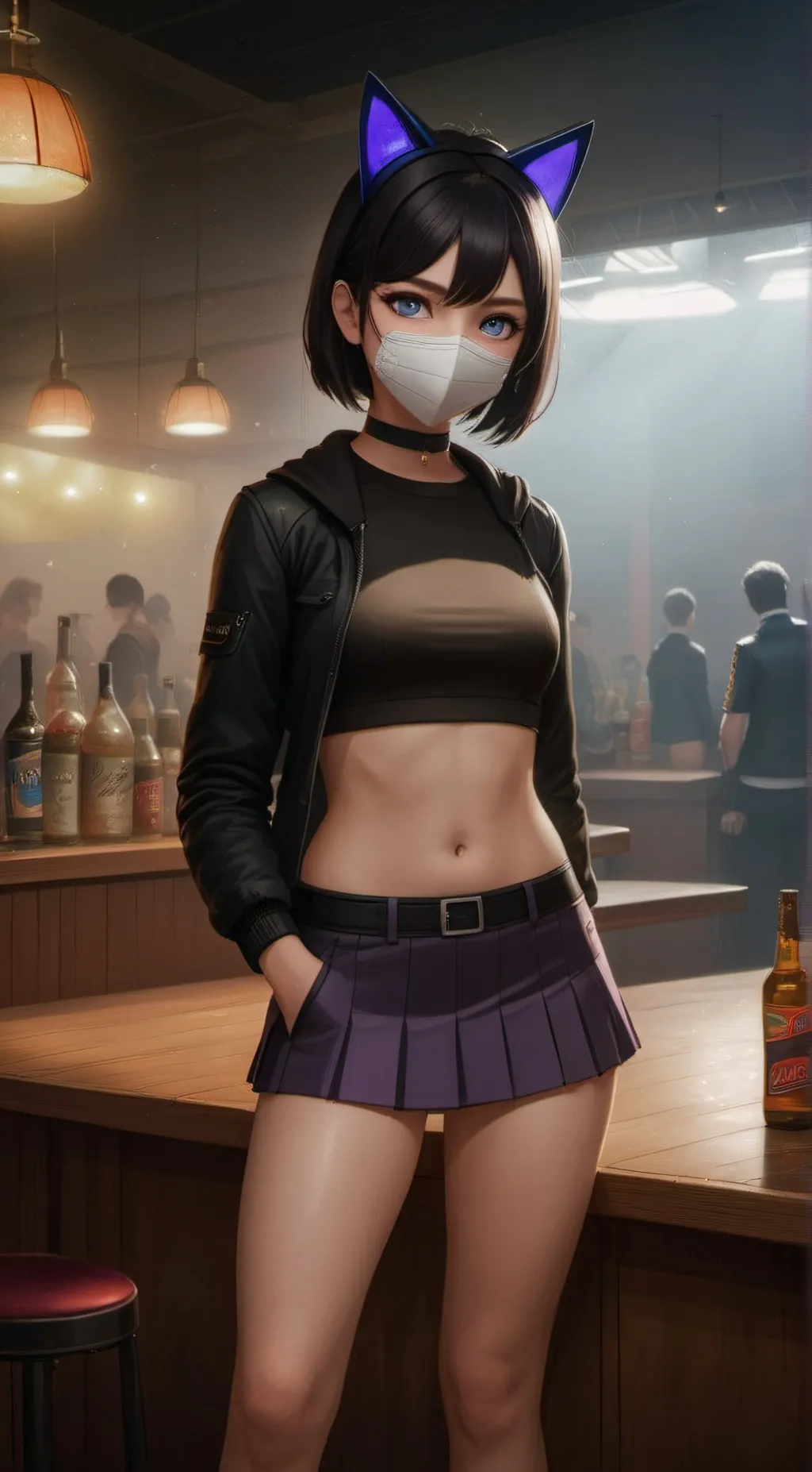 ai character: Maja background