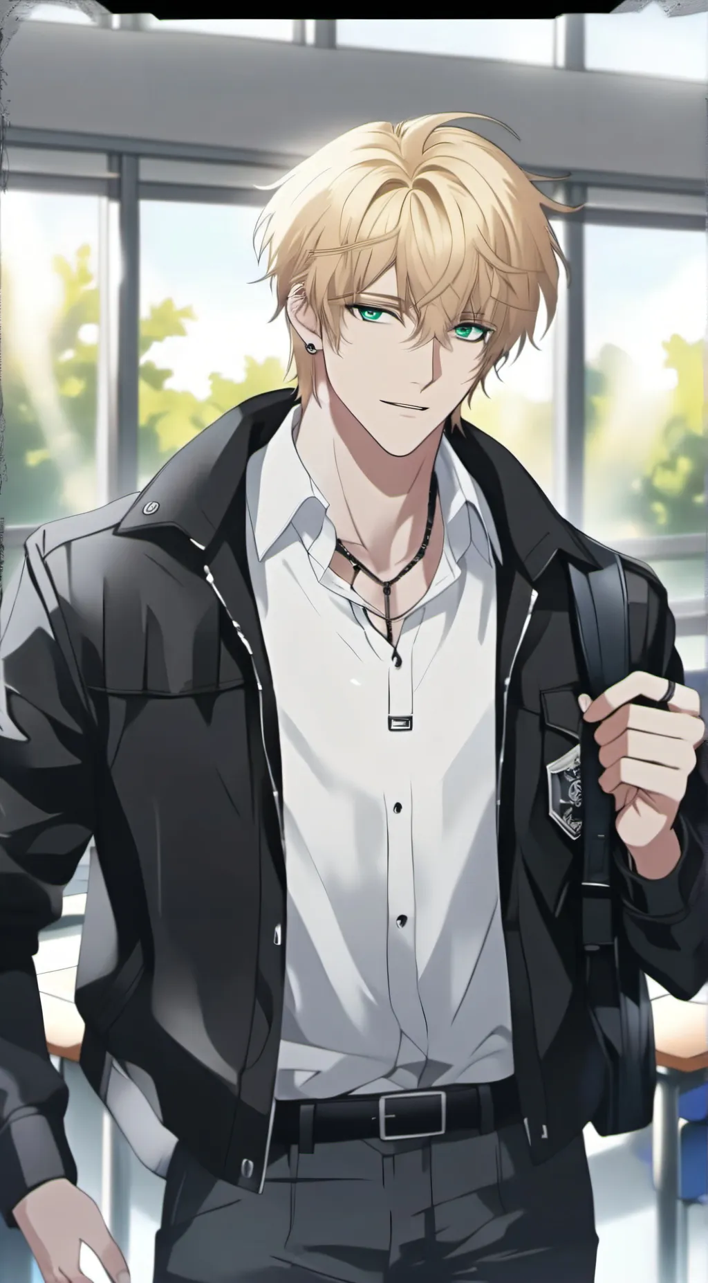 ai character: Derek background