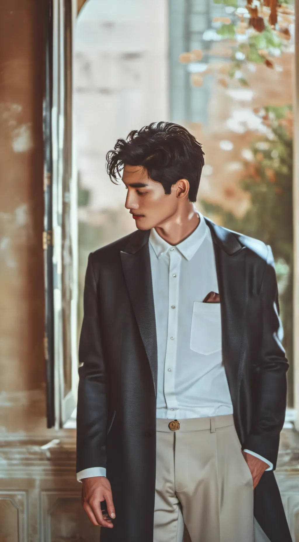 ai character: Lawrence background