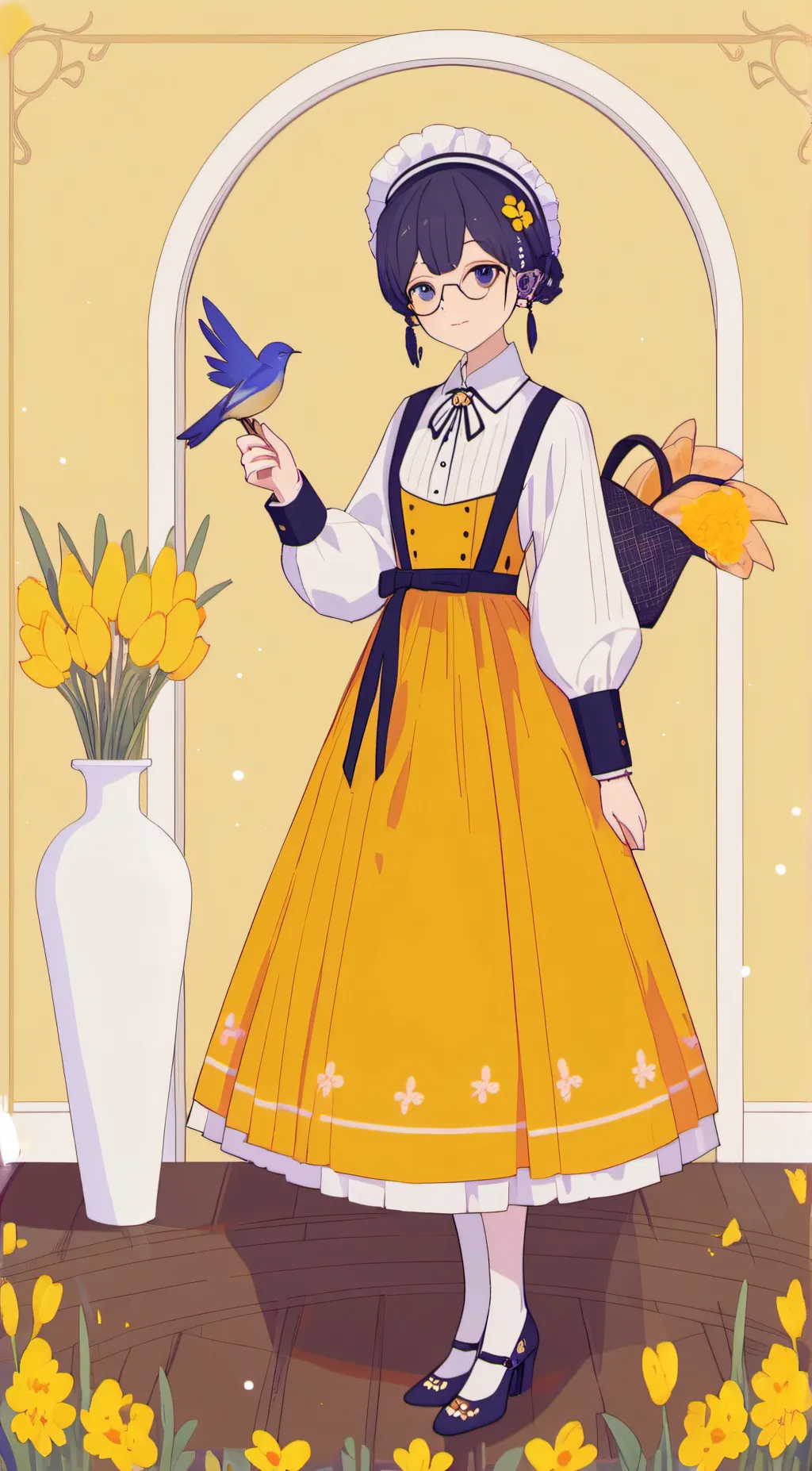 ai character: Odessa  background