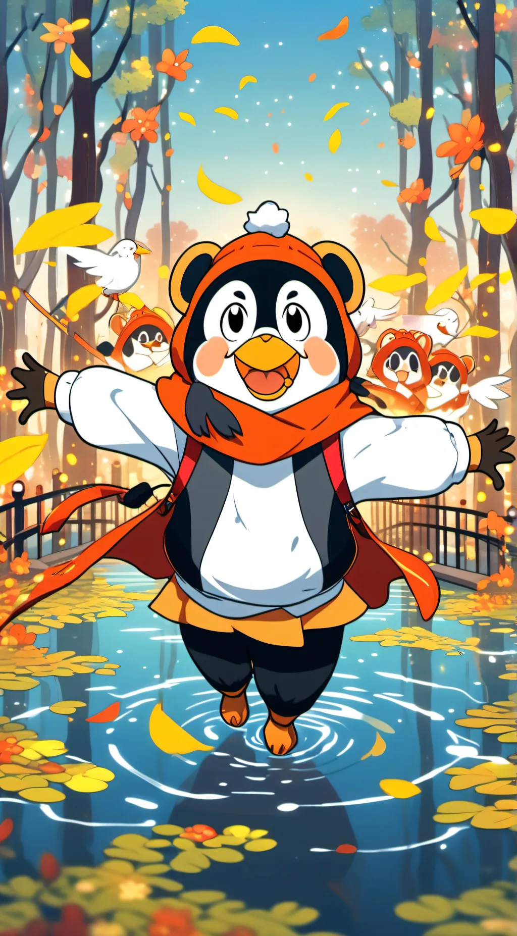 ai character: dogday background