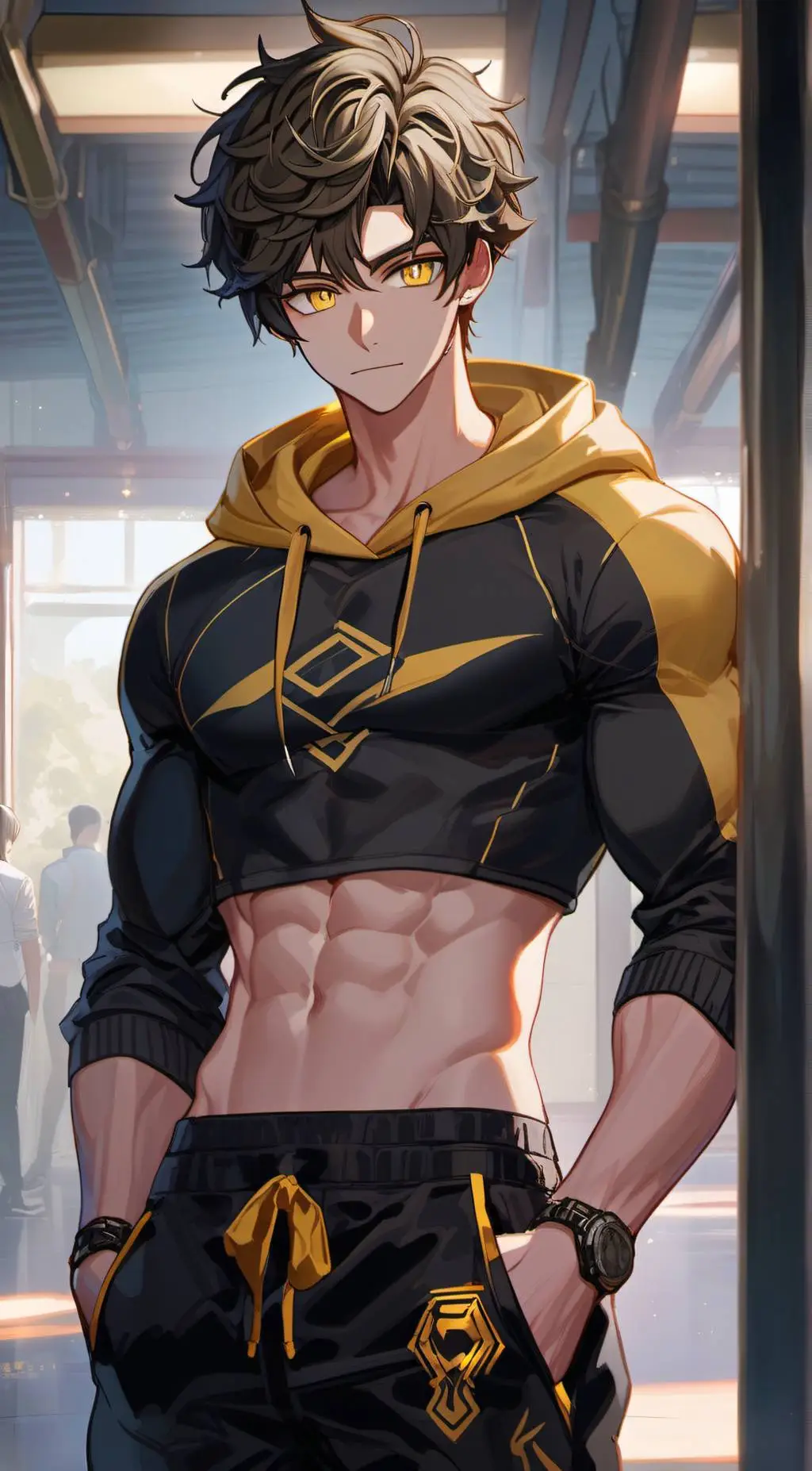 ai character: Kyle background