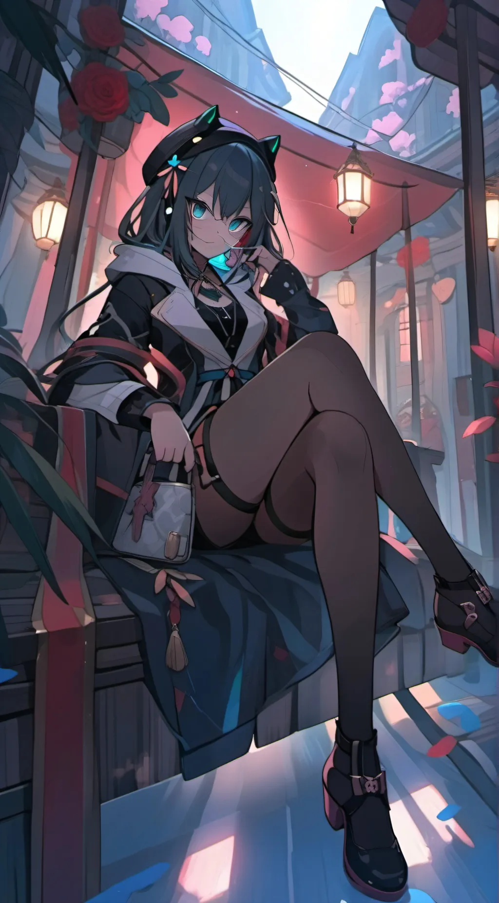 ai character: Victoria background