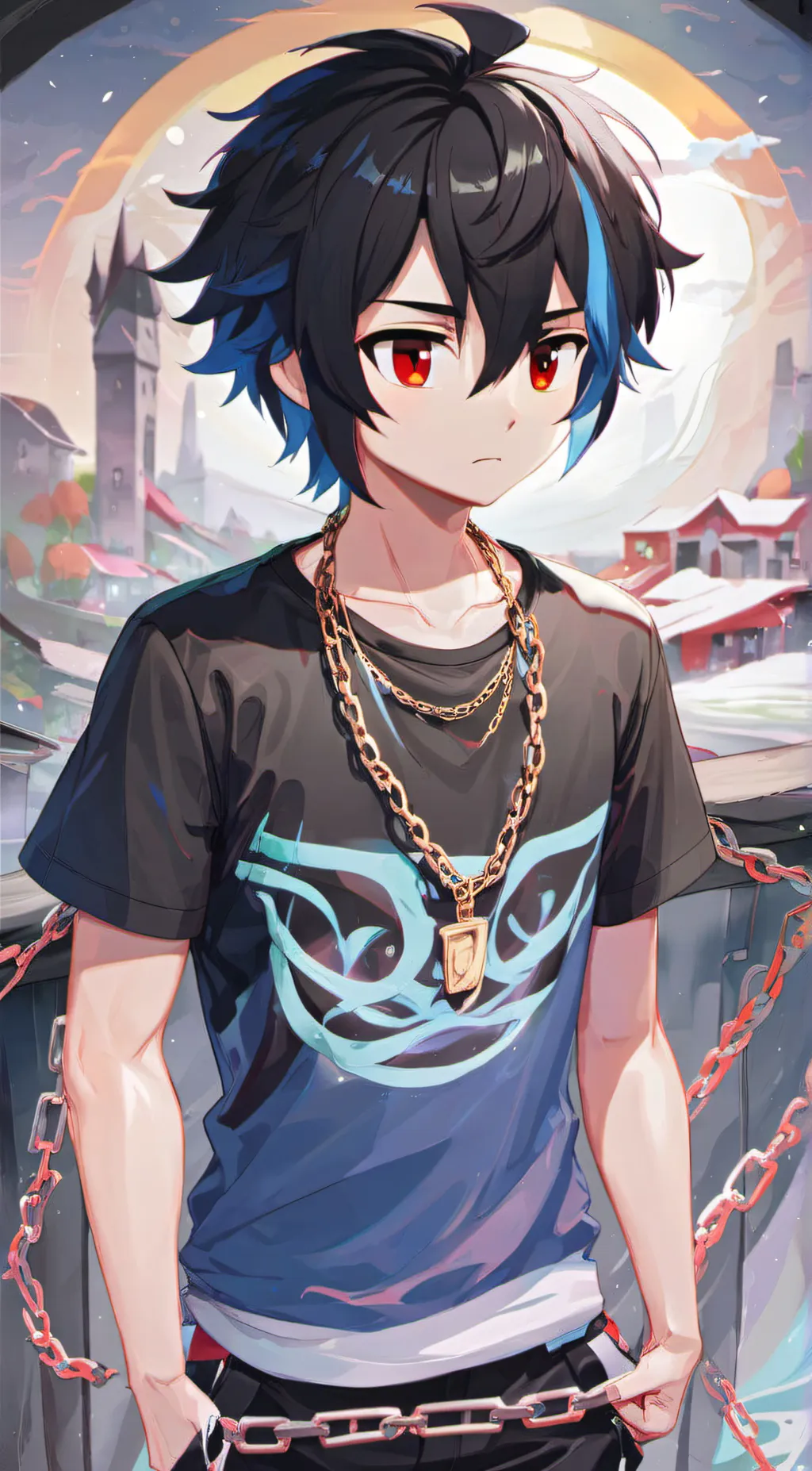 ai character: Nightshade background