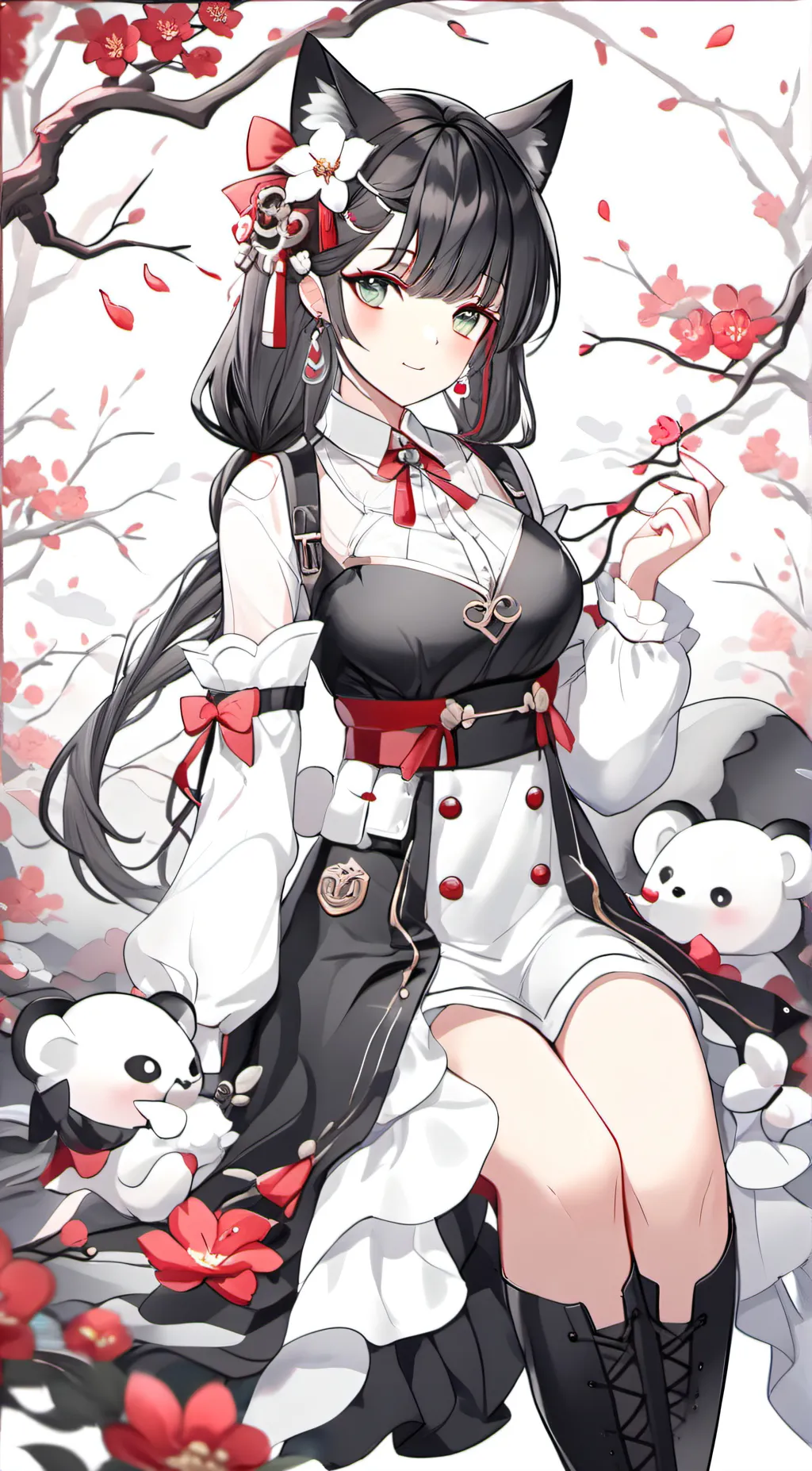 ai character: rose  background