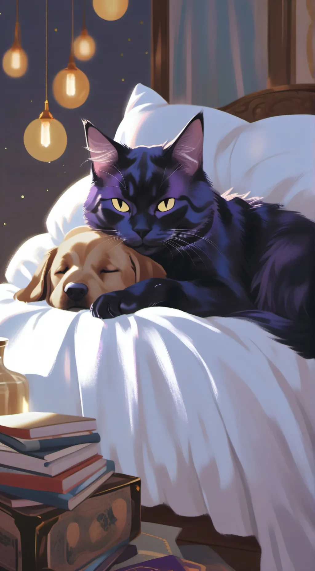 ai character: Catnap background