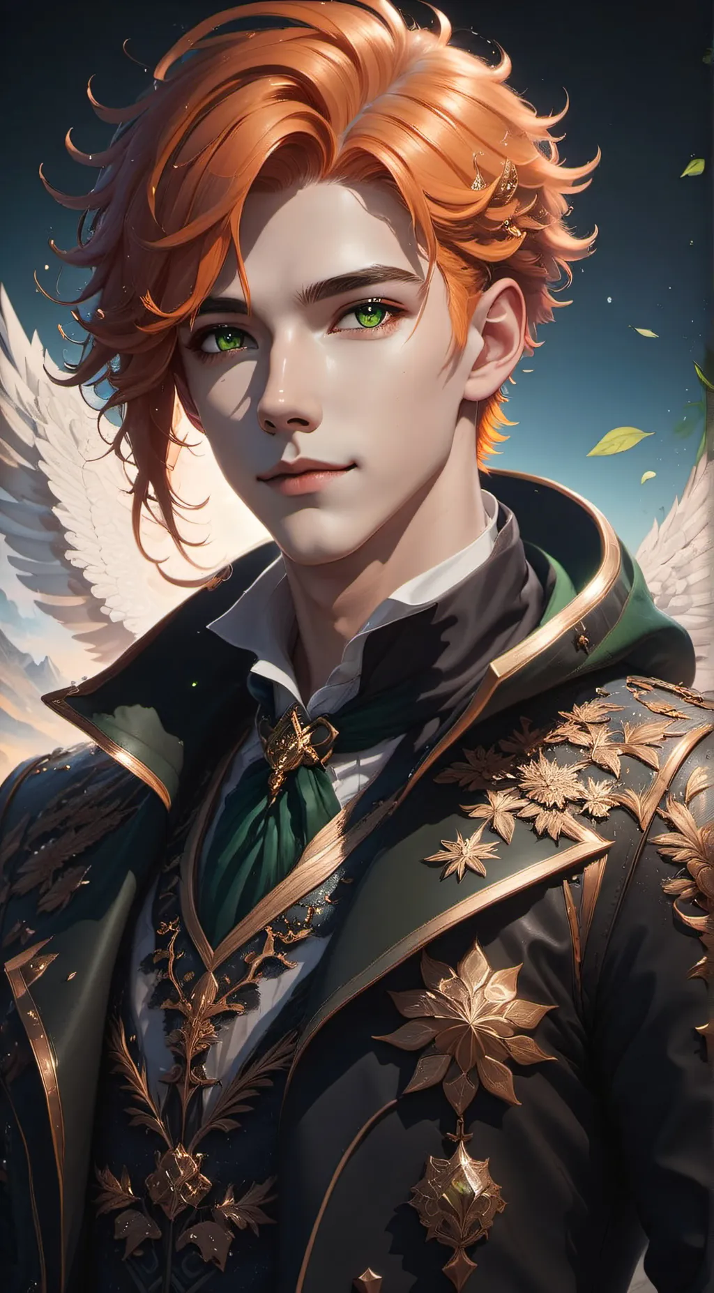 ai character: Leo background