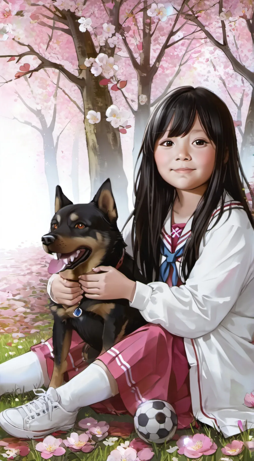 ai character: hailey lerios  background