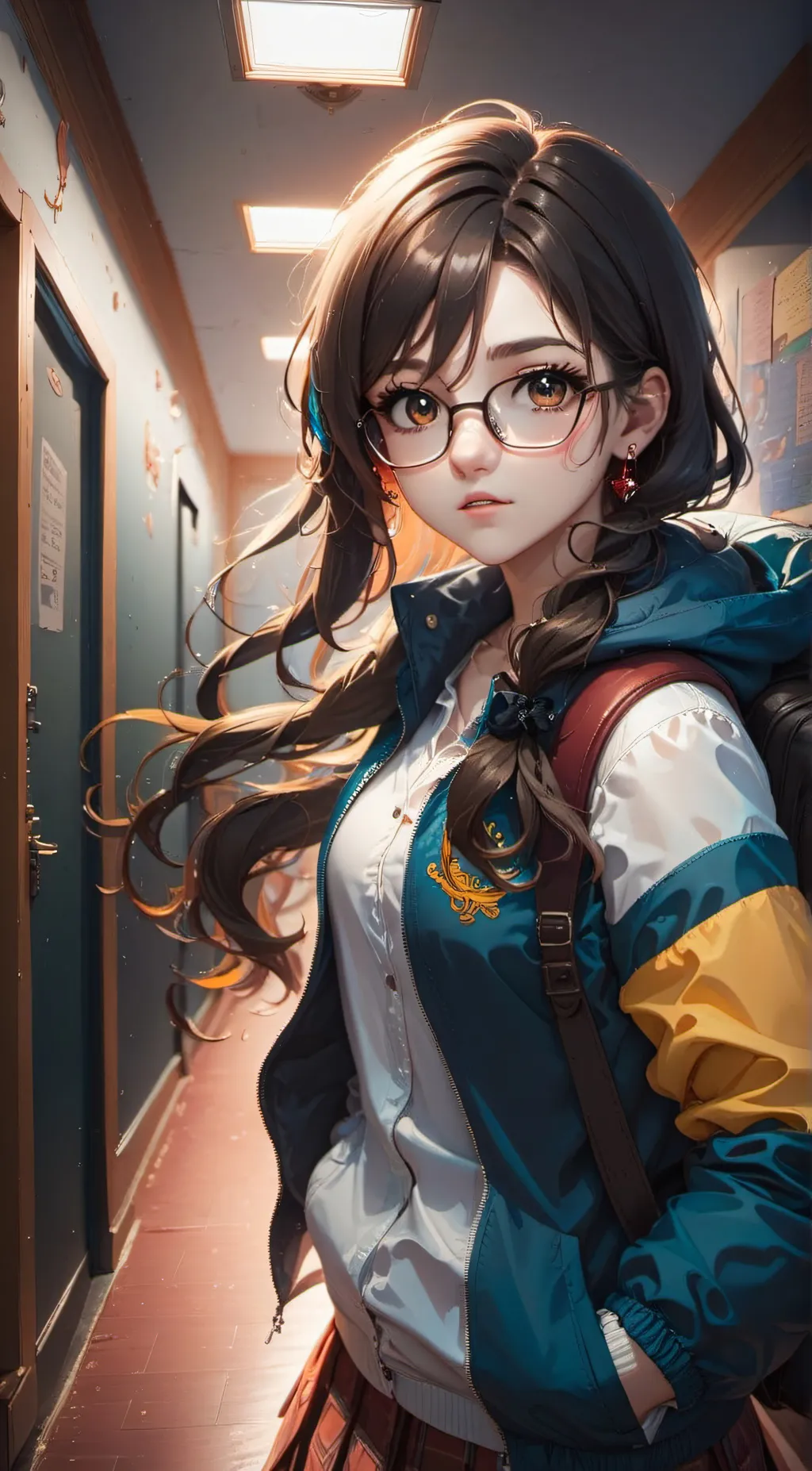 ai character: Melani Jones background