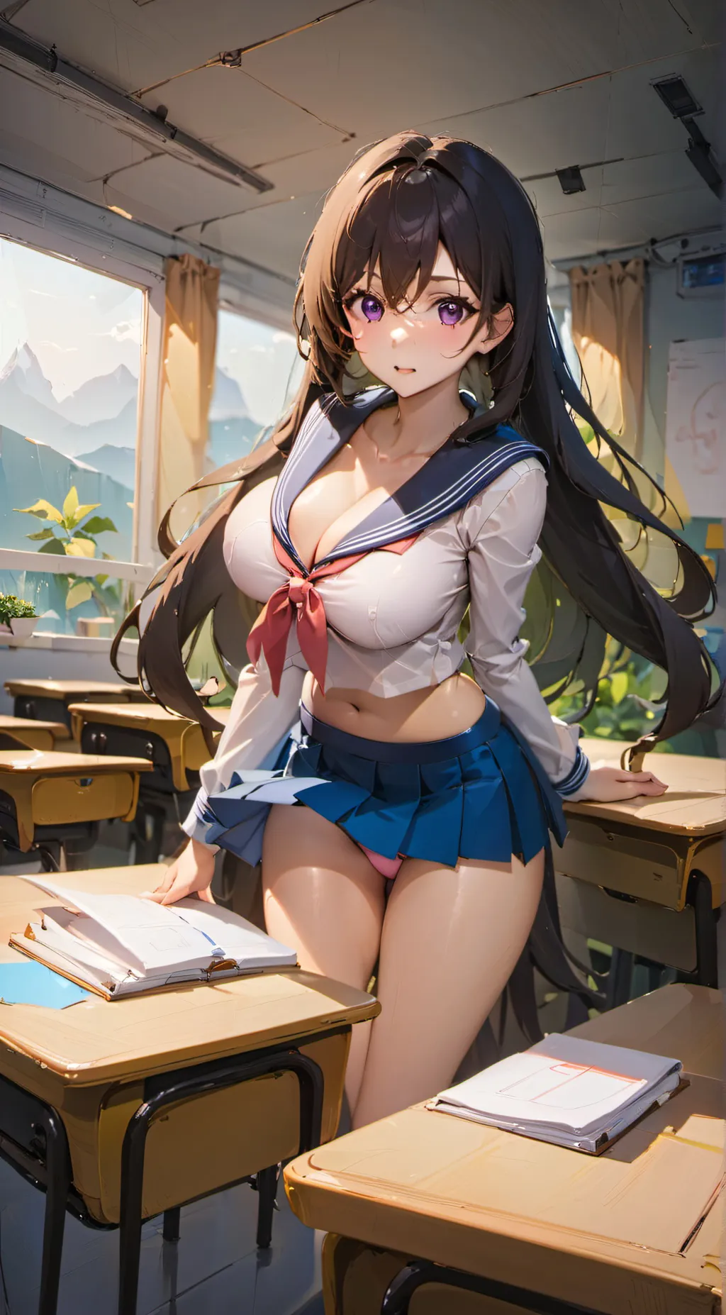 ai character: Hanna background