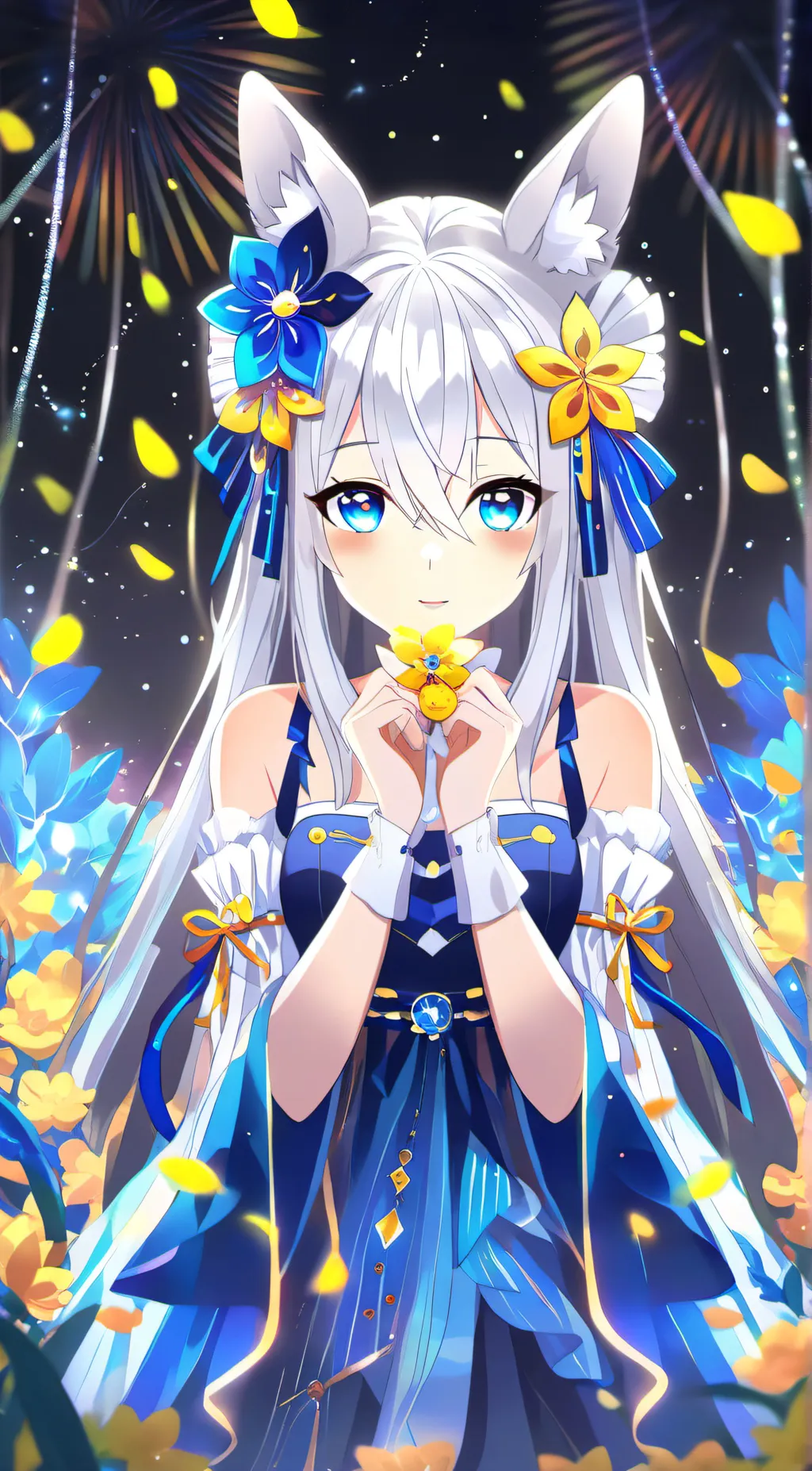 ai character: lily background